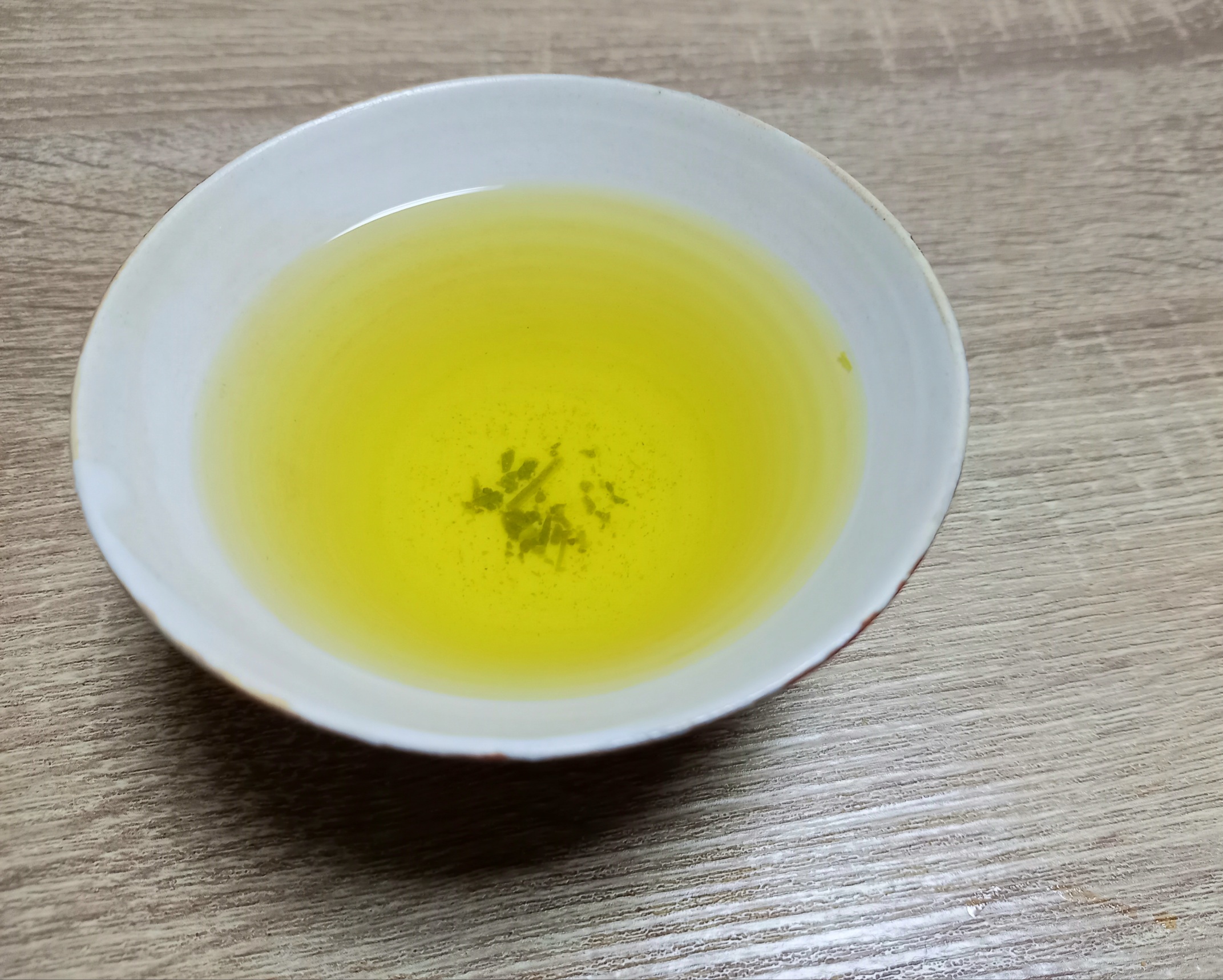 新茶とお茶殻料理