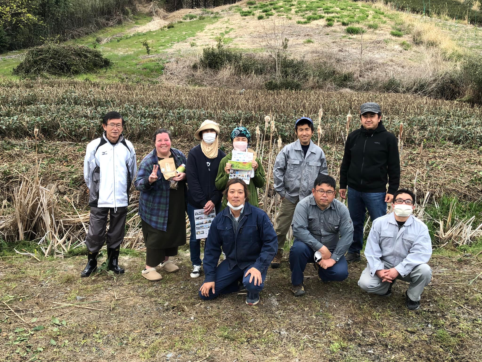 寒茶作りの体験会③　「放棄茶園再生を一から体験しよう！」