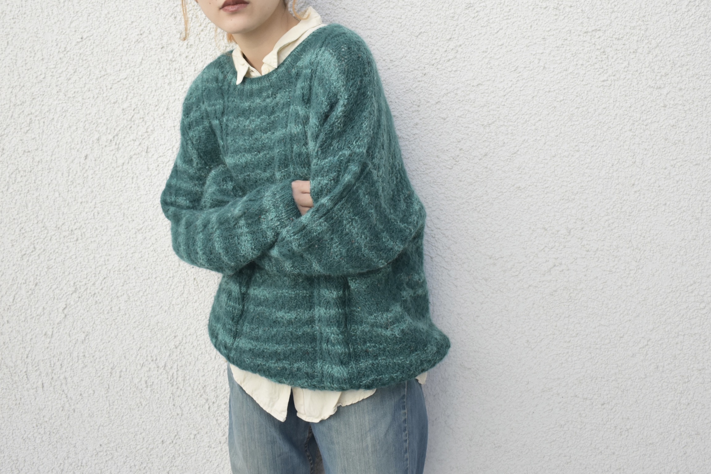 green border knit