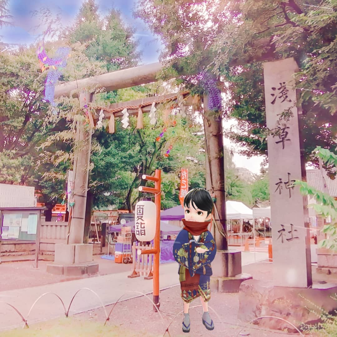 ⭐⛩浅草神社の夏詣⛩⭐