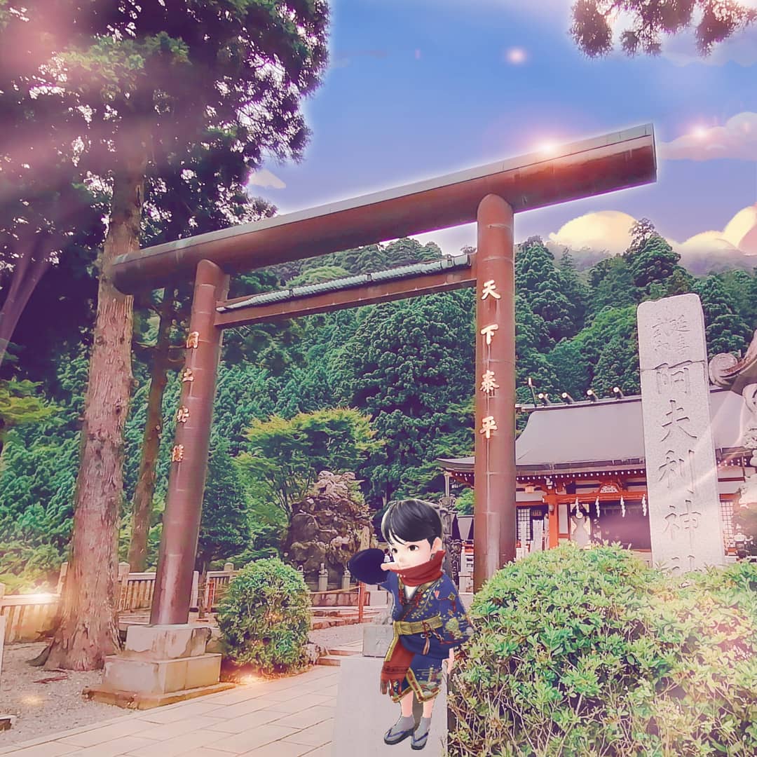 🌲✨丹沢大山の阿夫利神社✨🌲