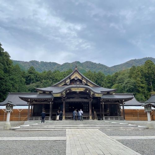 新潟旅行②弥彦神社