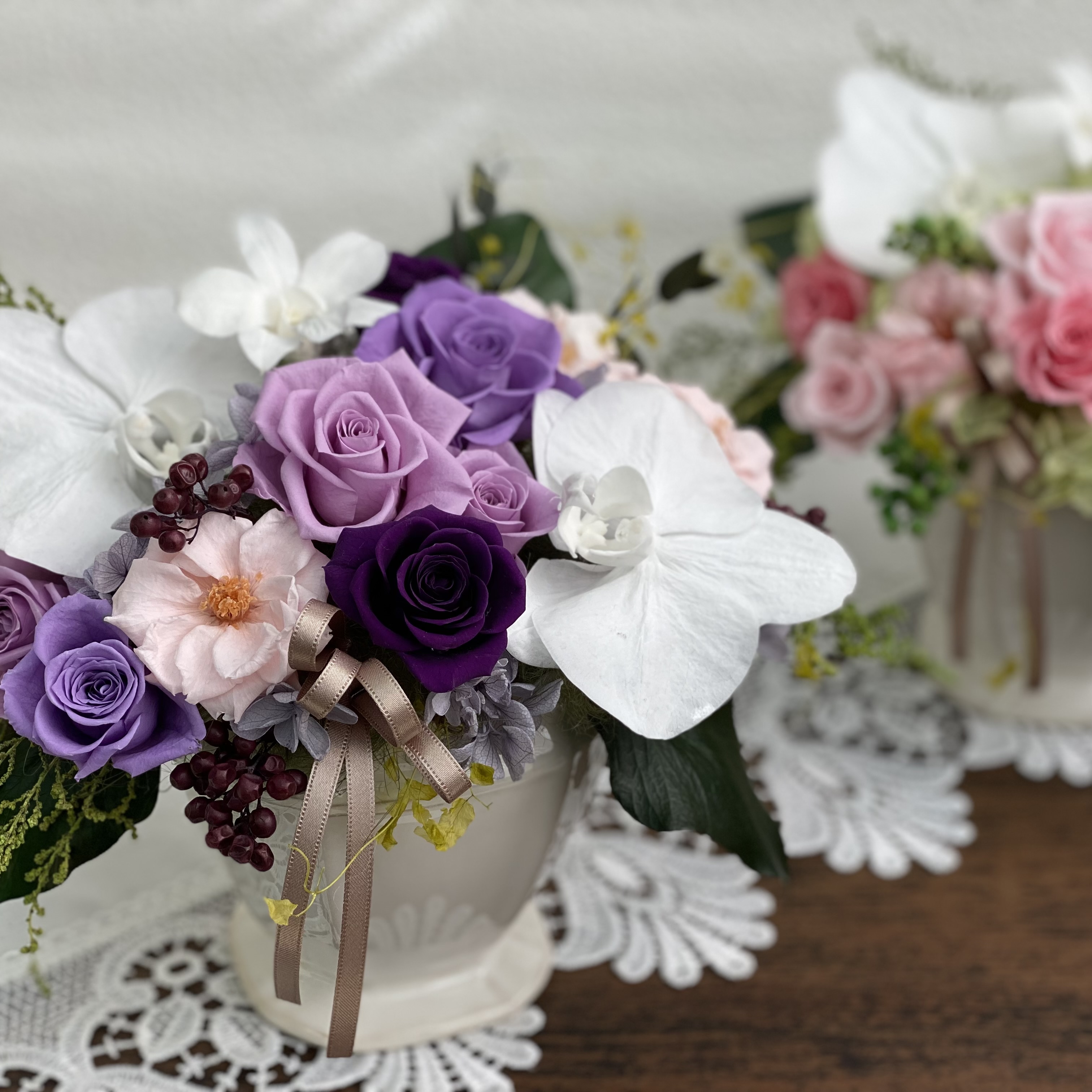 「ルクール」(パープル/ピンク)のご紹介と販売会のお知らせ