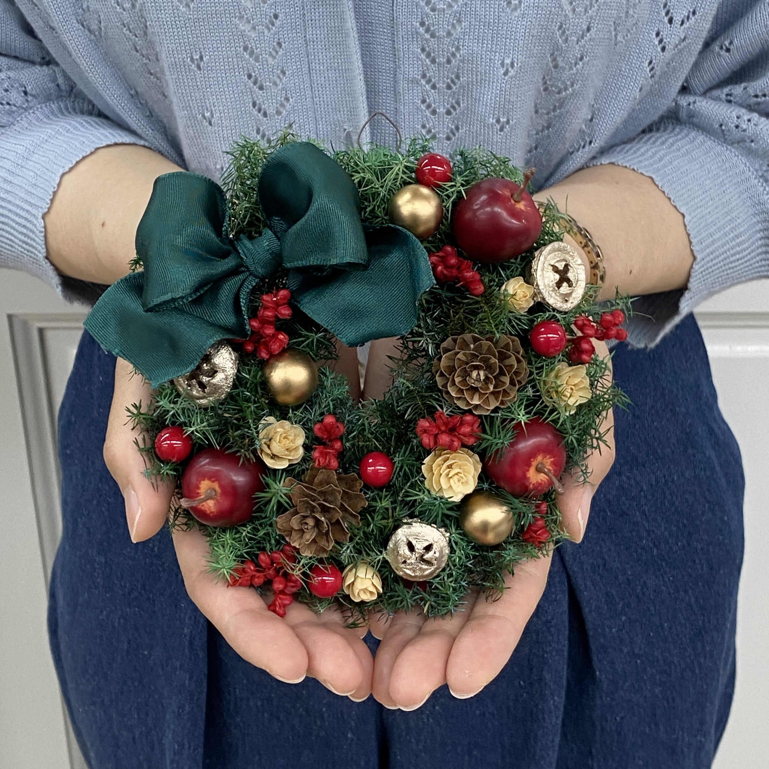 新作「クリスマスリース」のご紹介