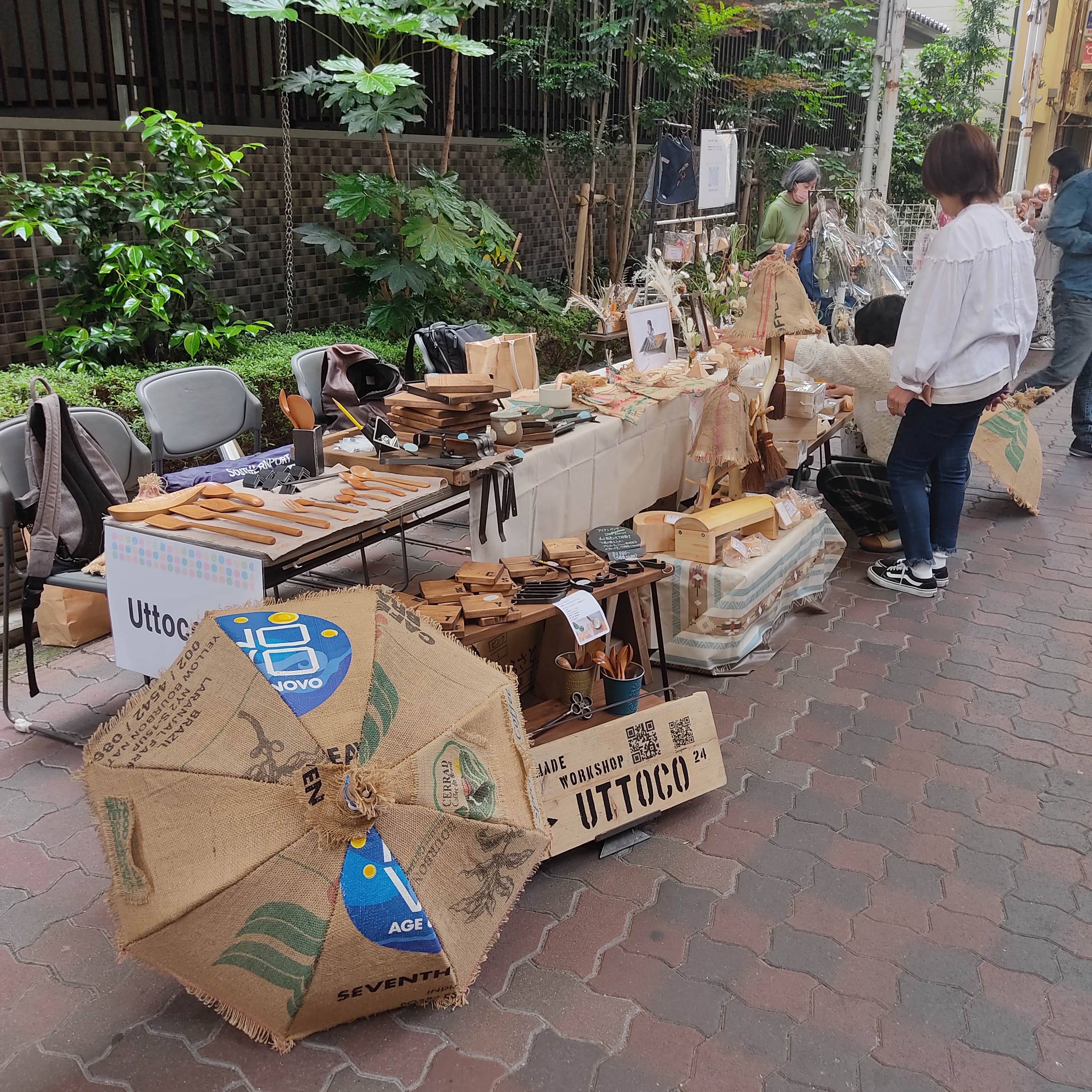 古川町商店街 プチプチ手づくり市 出店してきました！