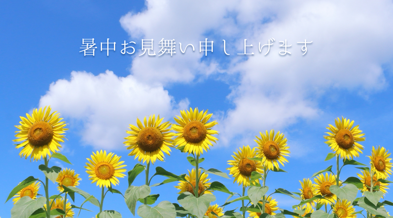 夏季休業のお知らせ