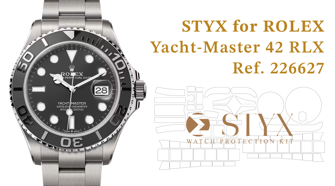 【STYX 保護フィルム】for Rolex Yacht-Master 42 RLX