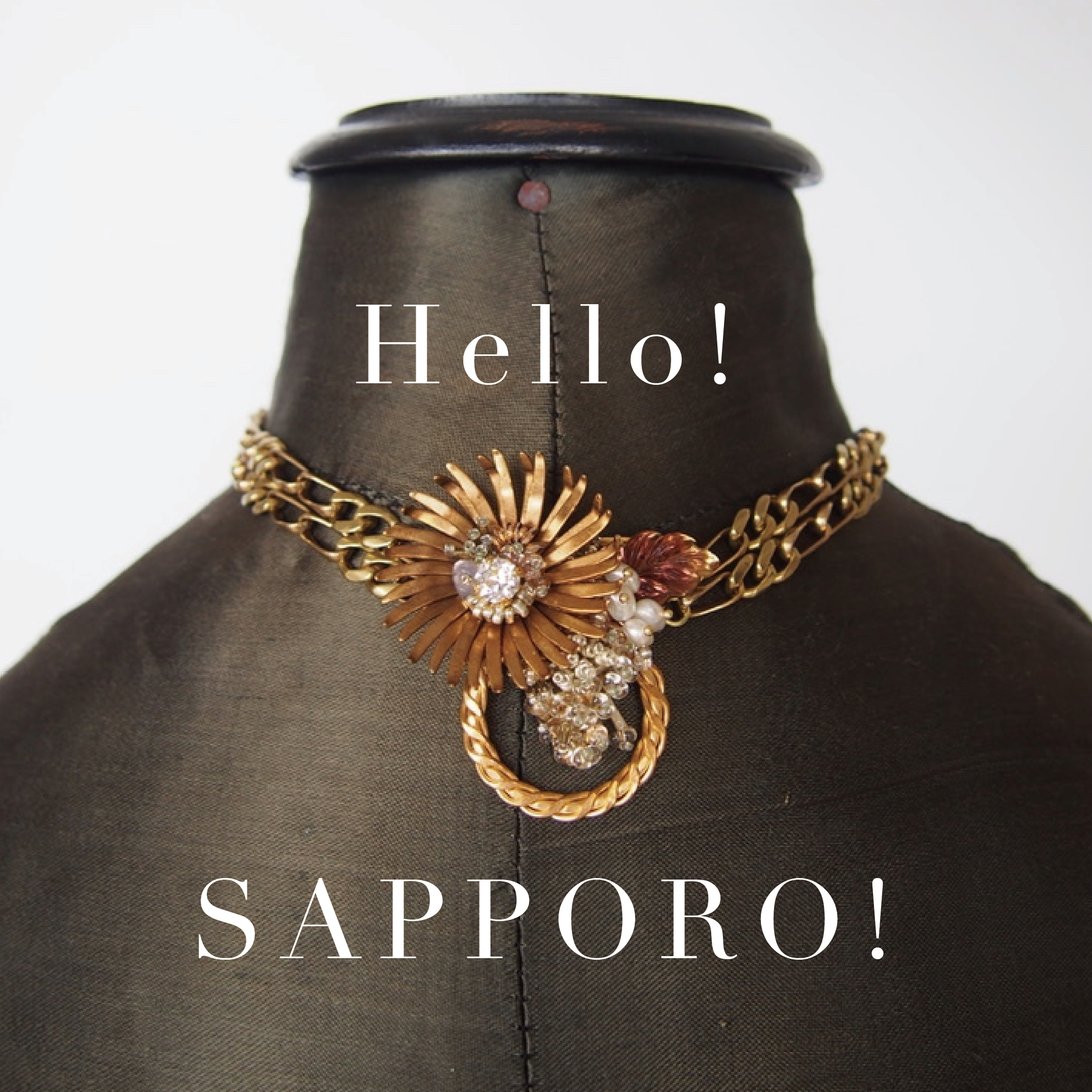 【 HELLO ! SAPPORO! 】POPUP SHOP開催のおしらせ in 札幌