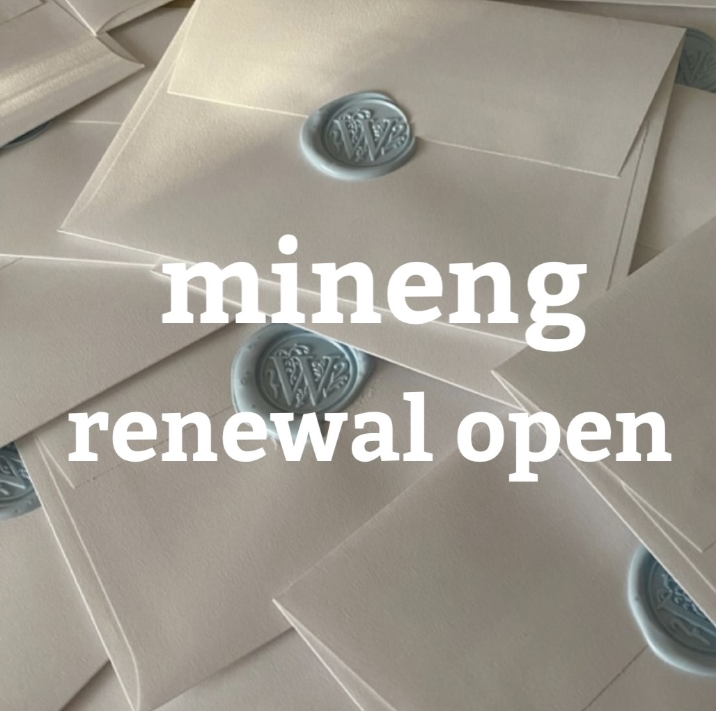mineng renewal open 10%OFFクーポン配布