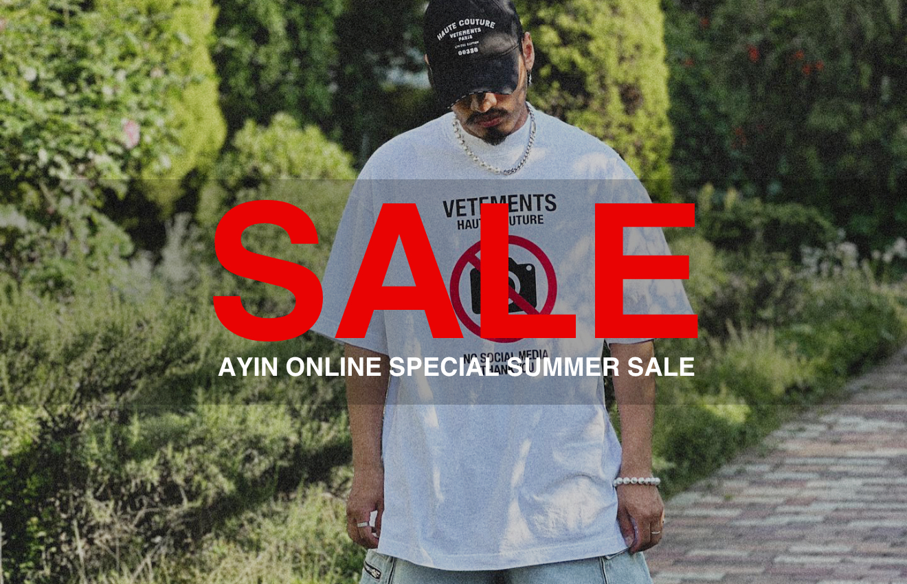 【AYIN ONLINE STORE SPECIAL SUMMER SALE開催のお知らせ】