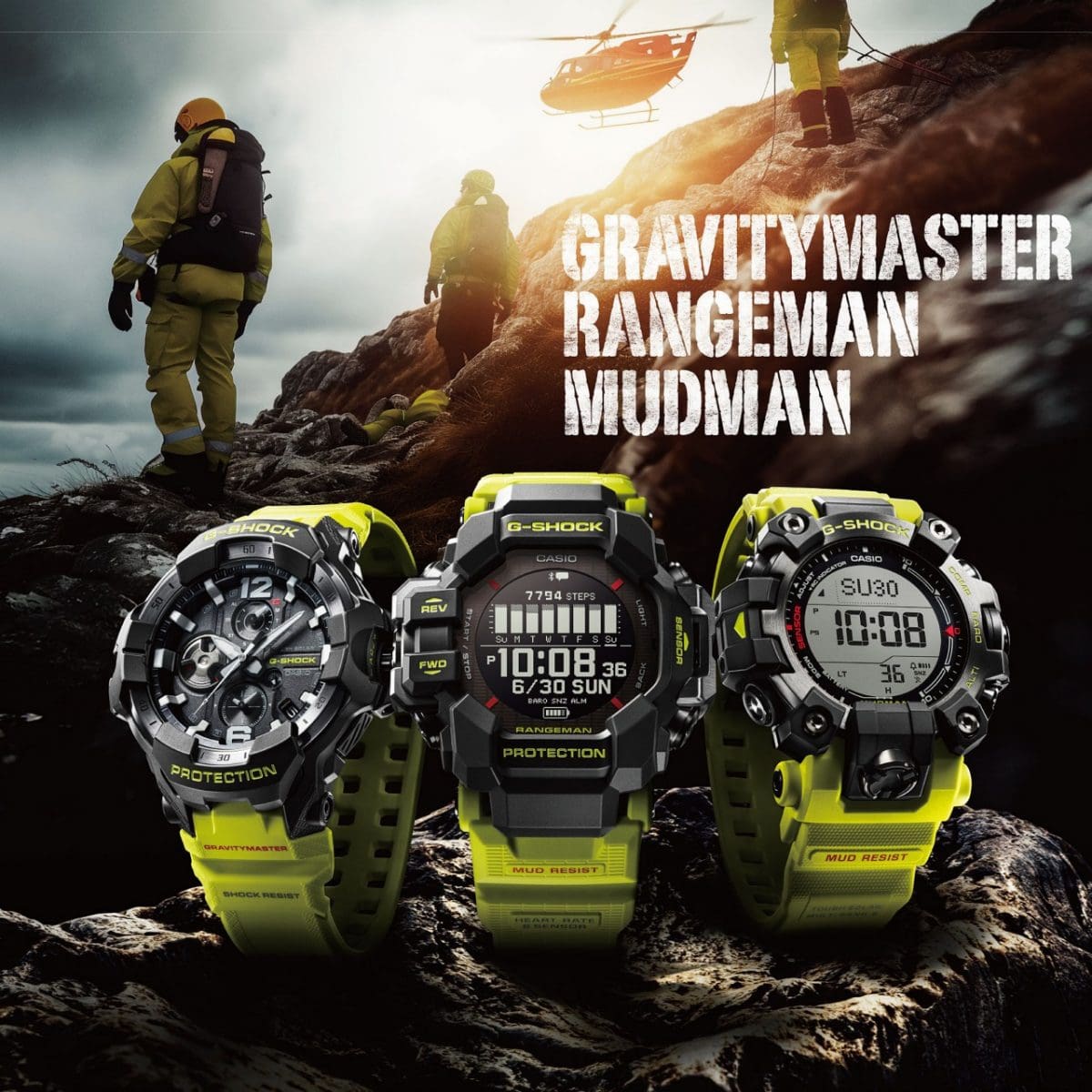 2月14日発売G-SHOCK MASTER OF Gシリーズ