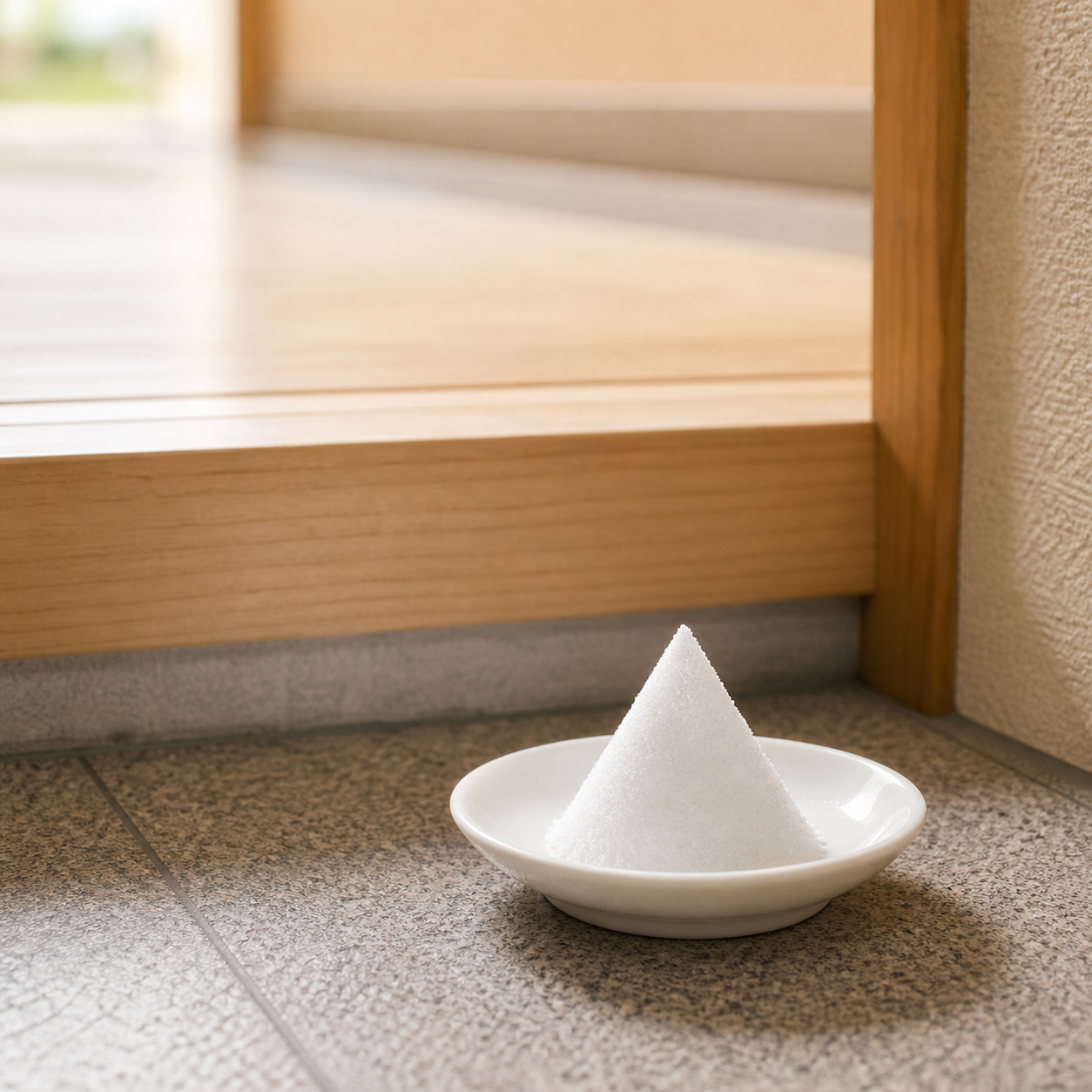 盛り塩のやり方|置き方・交換頻度・処分方法まで(玄関・トイレ)