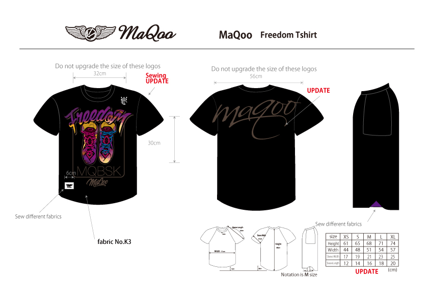 MaQooTシャツ サンプル作成データ