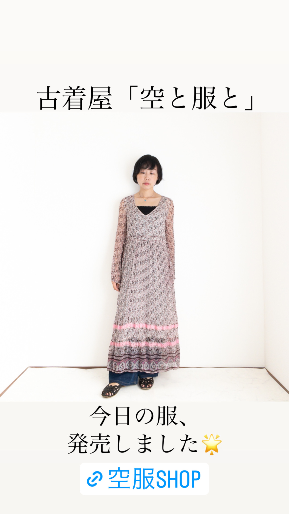 服たちの物語🌟「フランスとインドのエスニックワンピ」