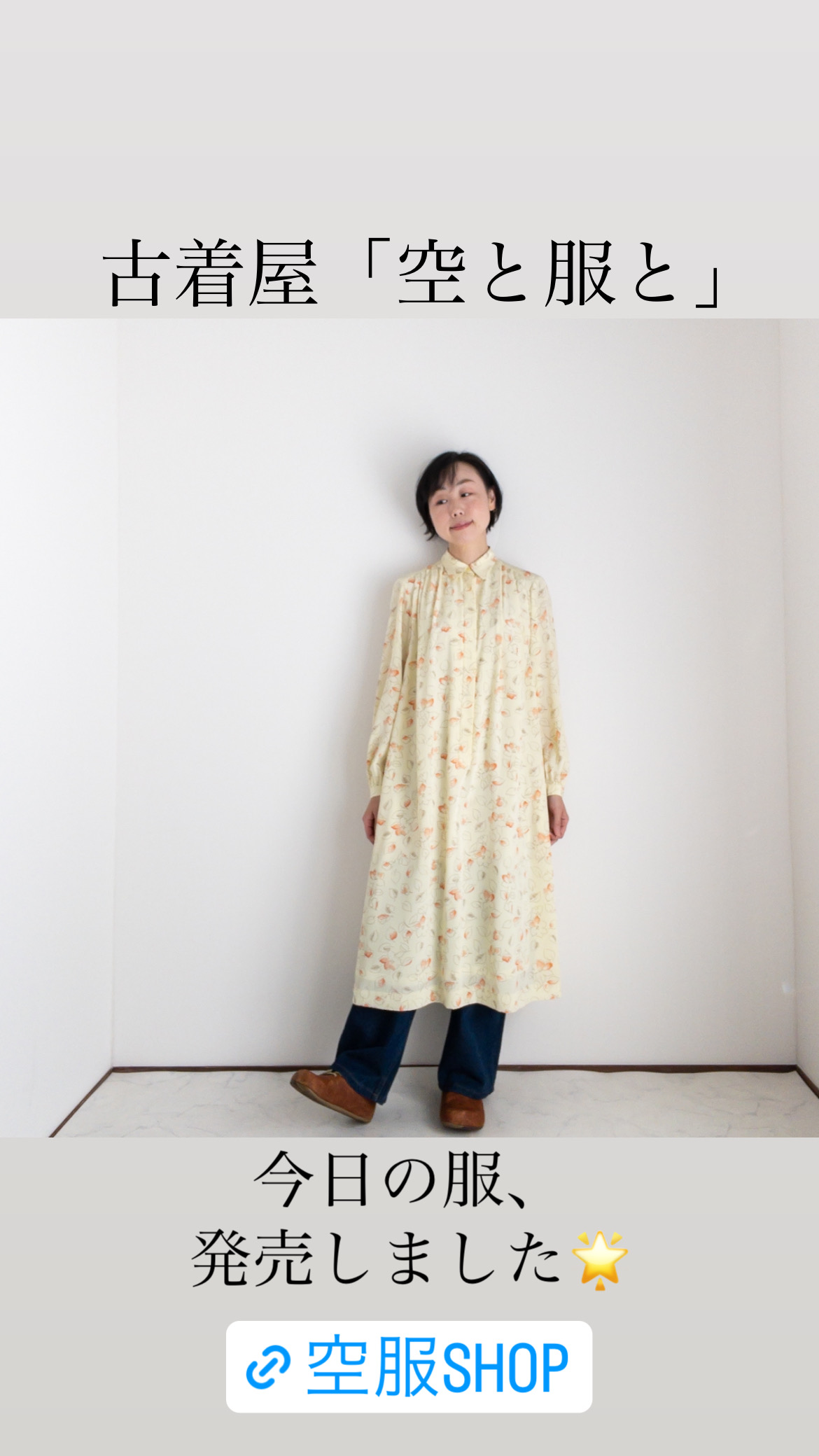 服たちの物語🌟「キャシャレルのワンピース」