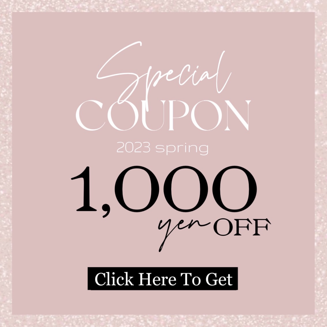 special COUPON -2023 spring-