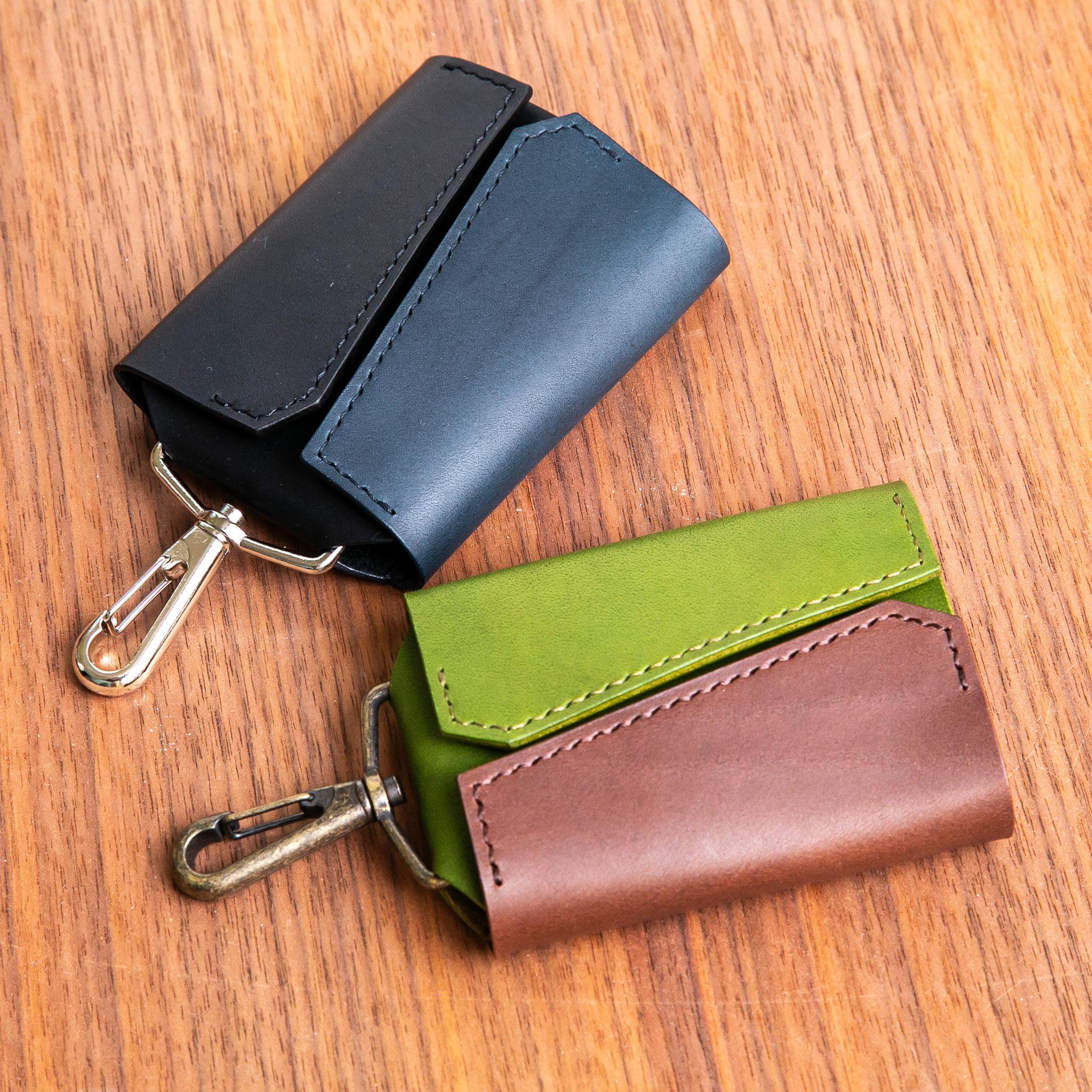 「モカ」を含む配色カスタムオーダーの事例紹介｜イタリアンレザー｜薄茶｜ブラウン｜