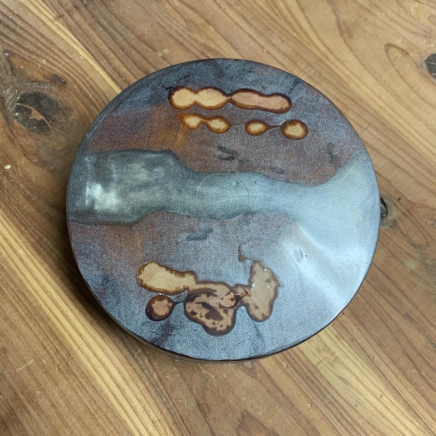 旋盤作業　打設作業