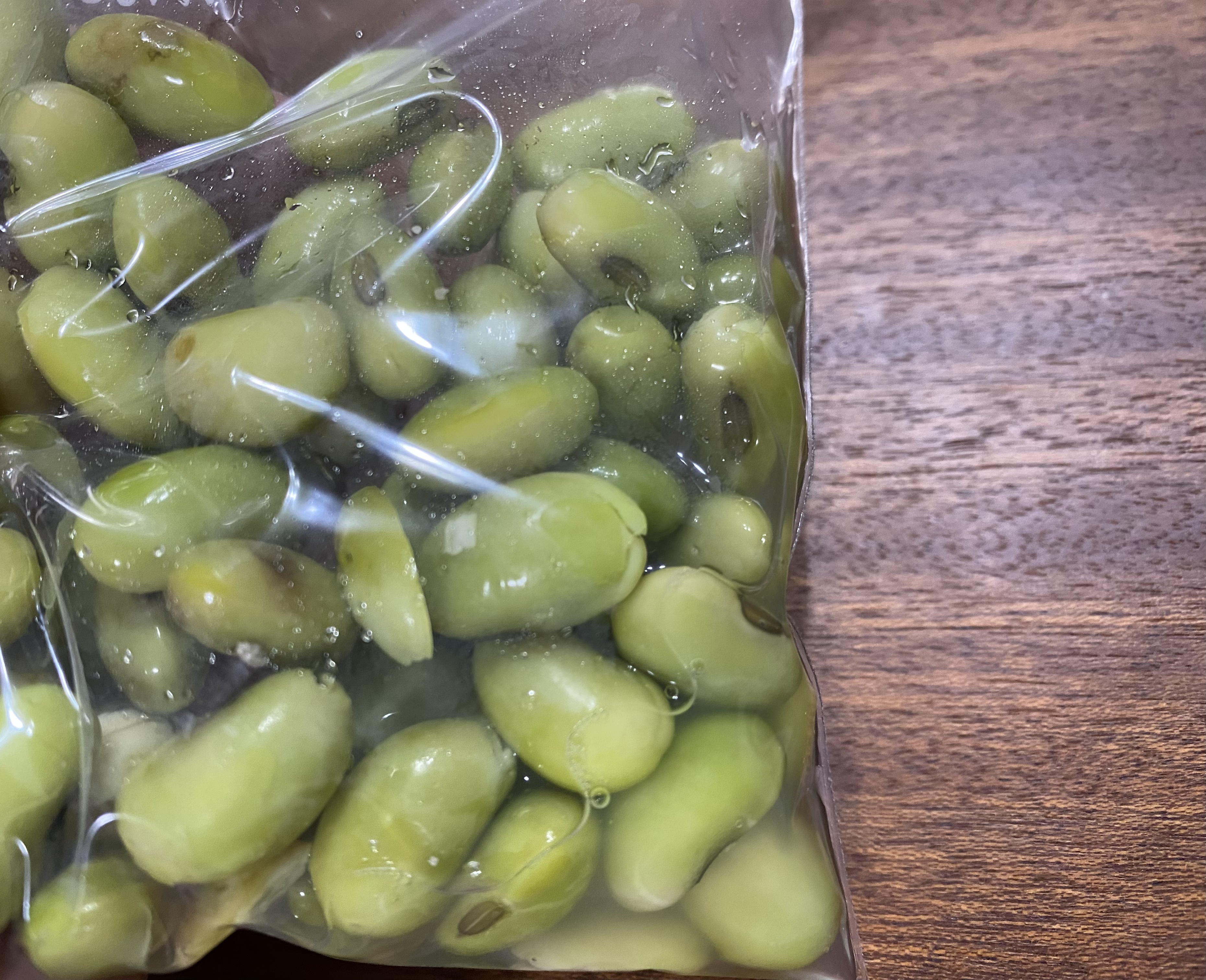 大豆の変色⁉️
