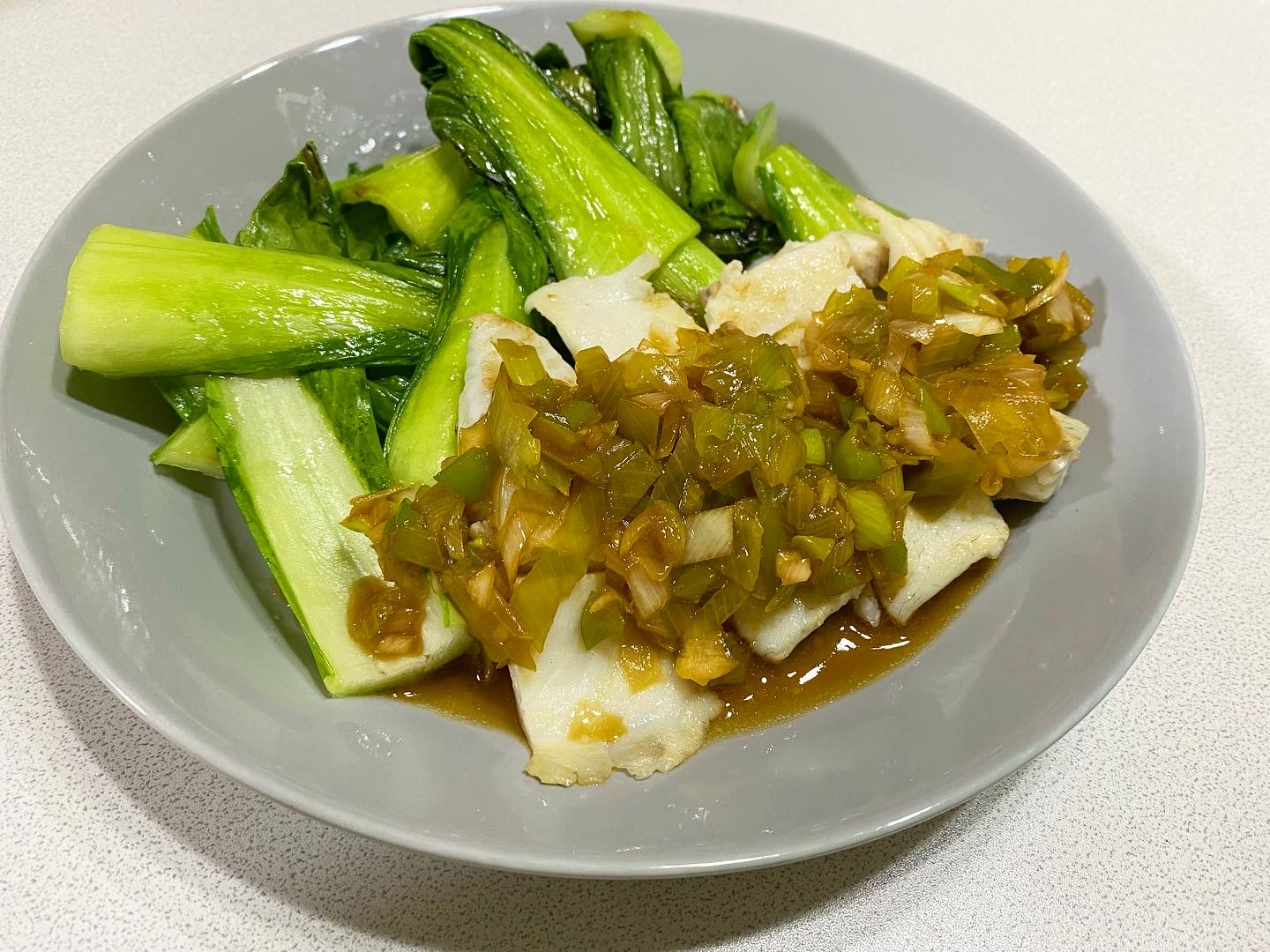 シャキシャキ感がたまらないちんげん菜✨🍽
