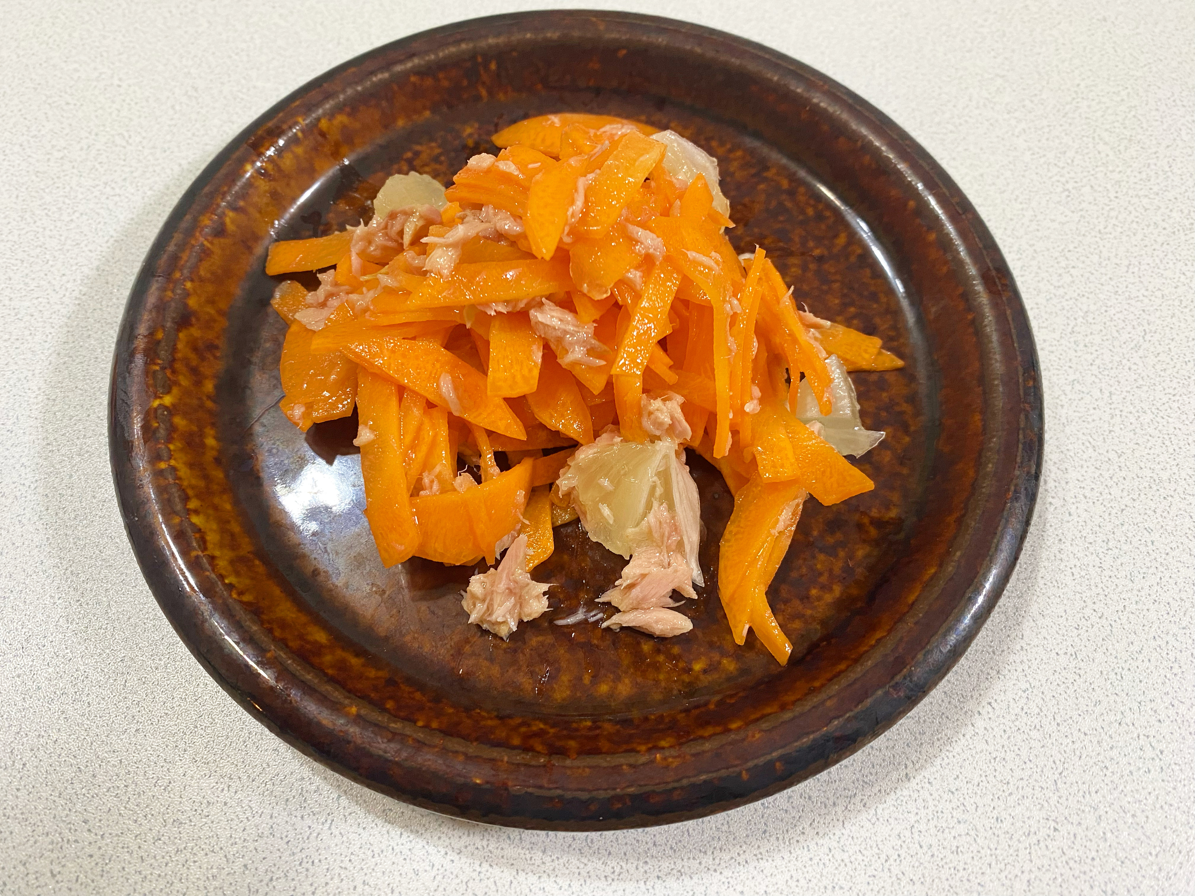 野田さんサラダ人参✨🥕