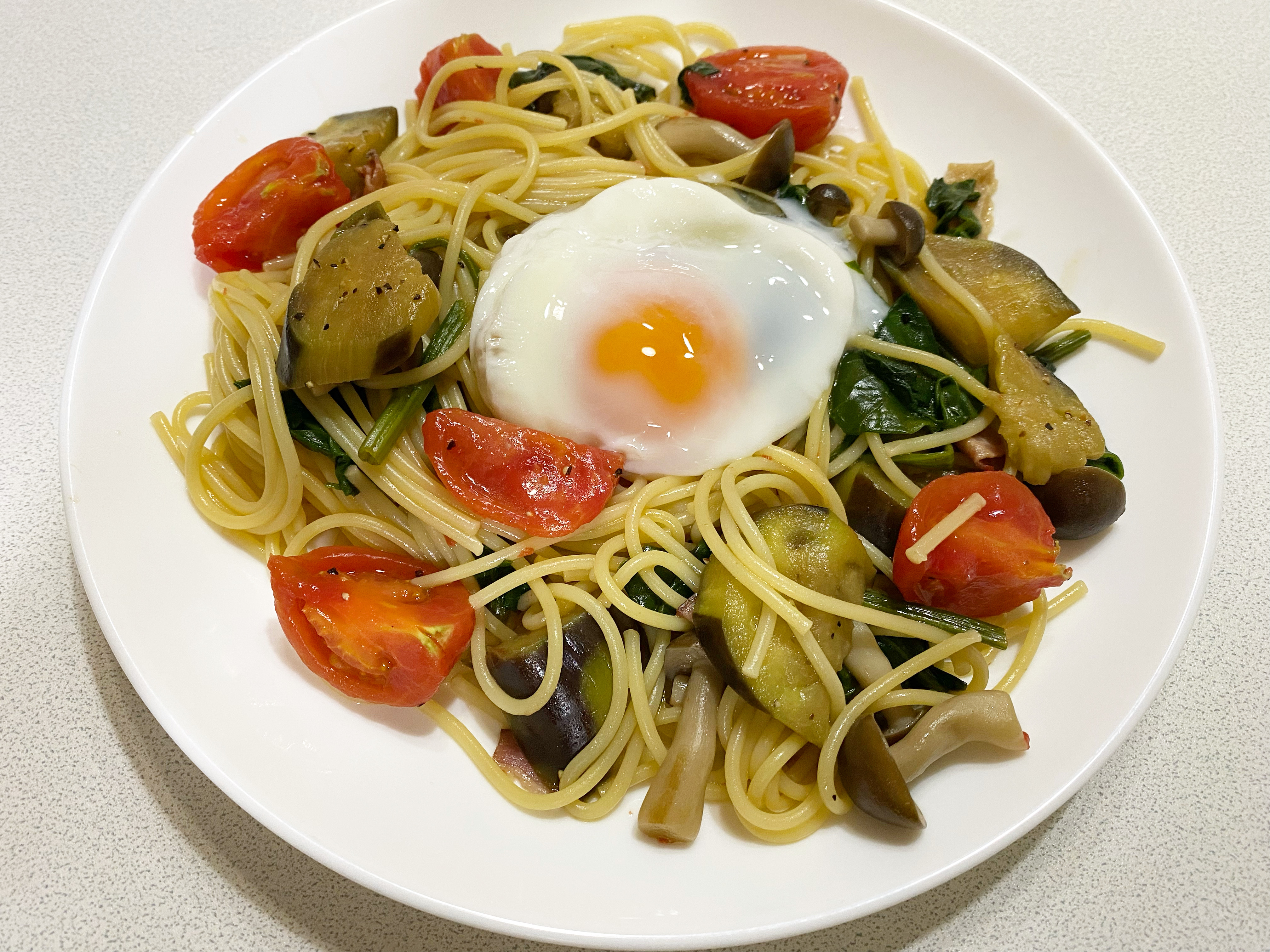 野菜たっぷりパスタ🍝