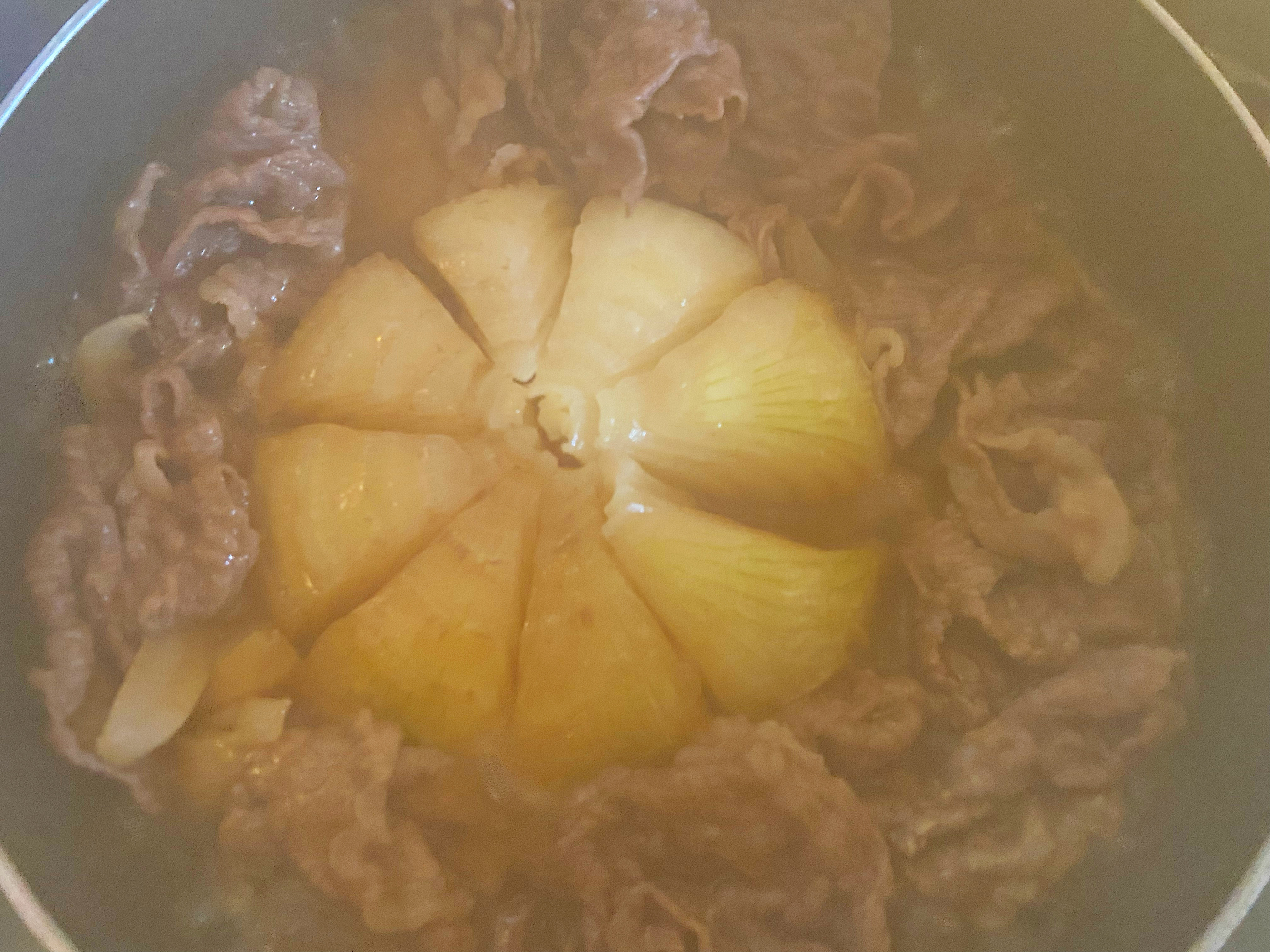 とろとろ玉ねぎのすき焼き風煮✨🍽