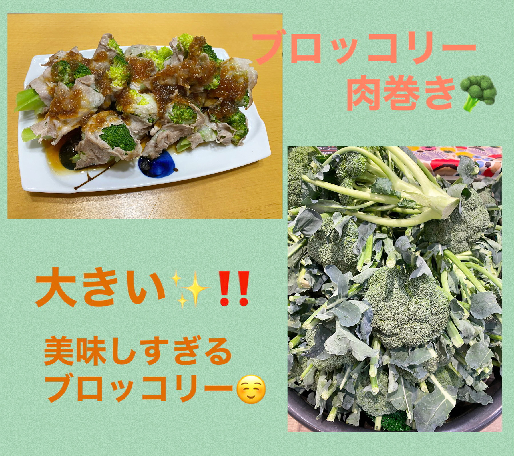 ブロッコリー🥦入荷しました✨‼️