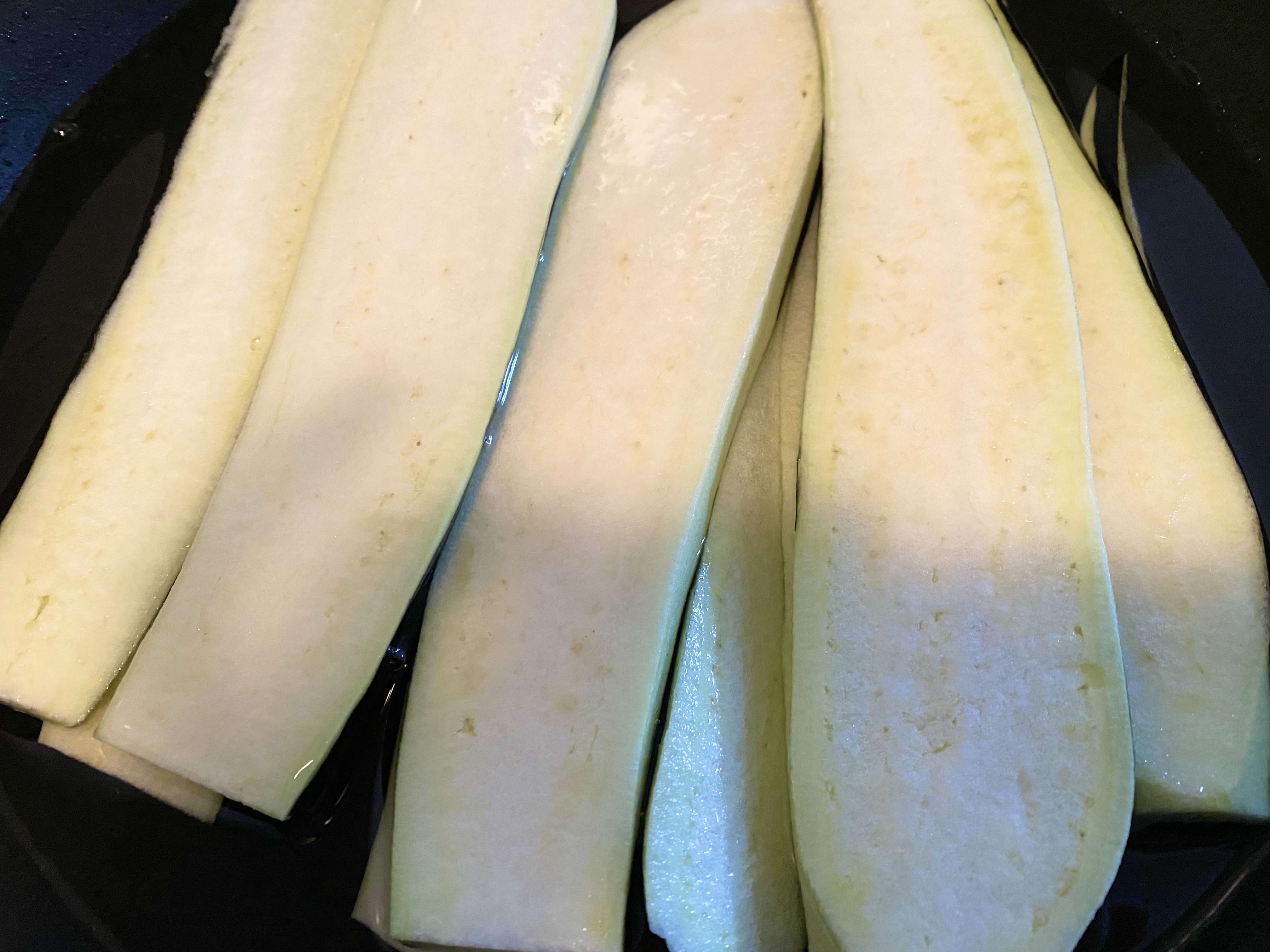 茄子のぐるぐる焼き🍆