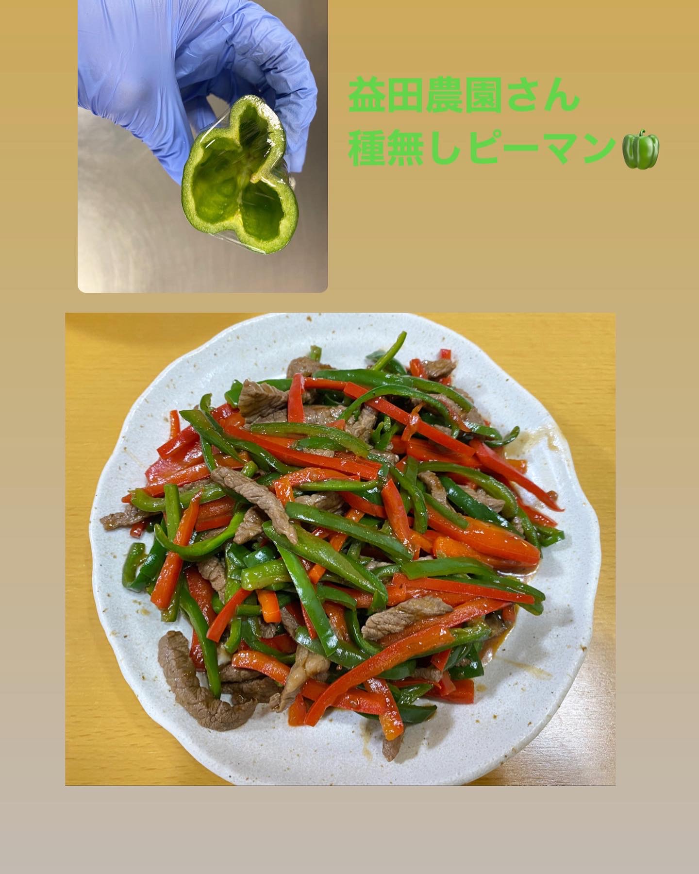 種無しピーマン🫑🫑🫑