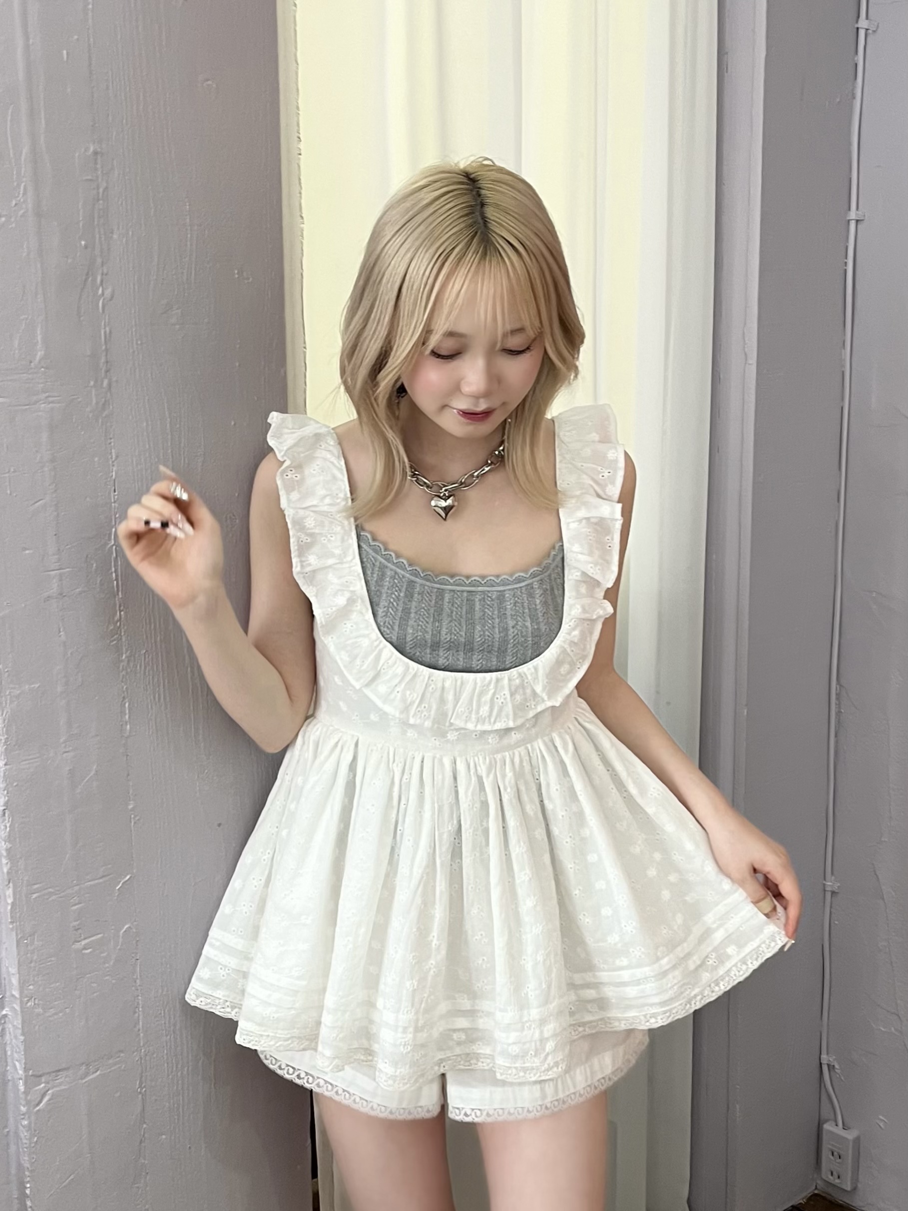 5/15 Fri. 19:00 PETIT APLON TOP -LACE-