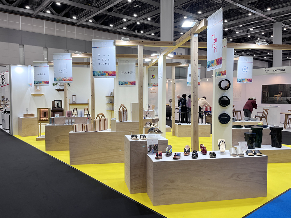 東京インターナショナル・ギフト・ショーの出展風景