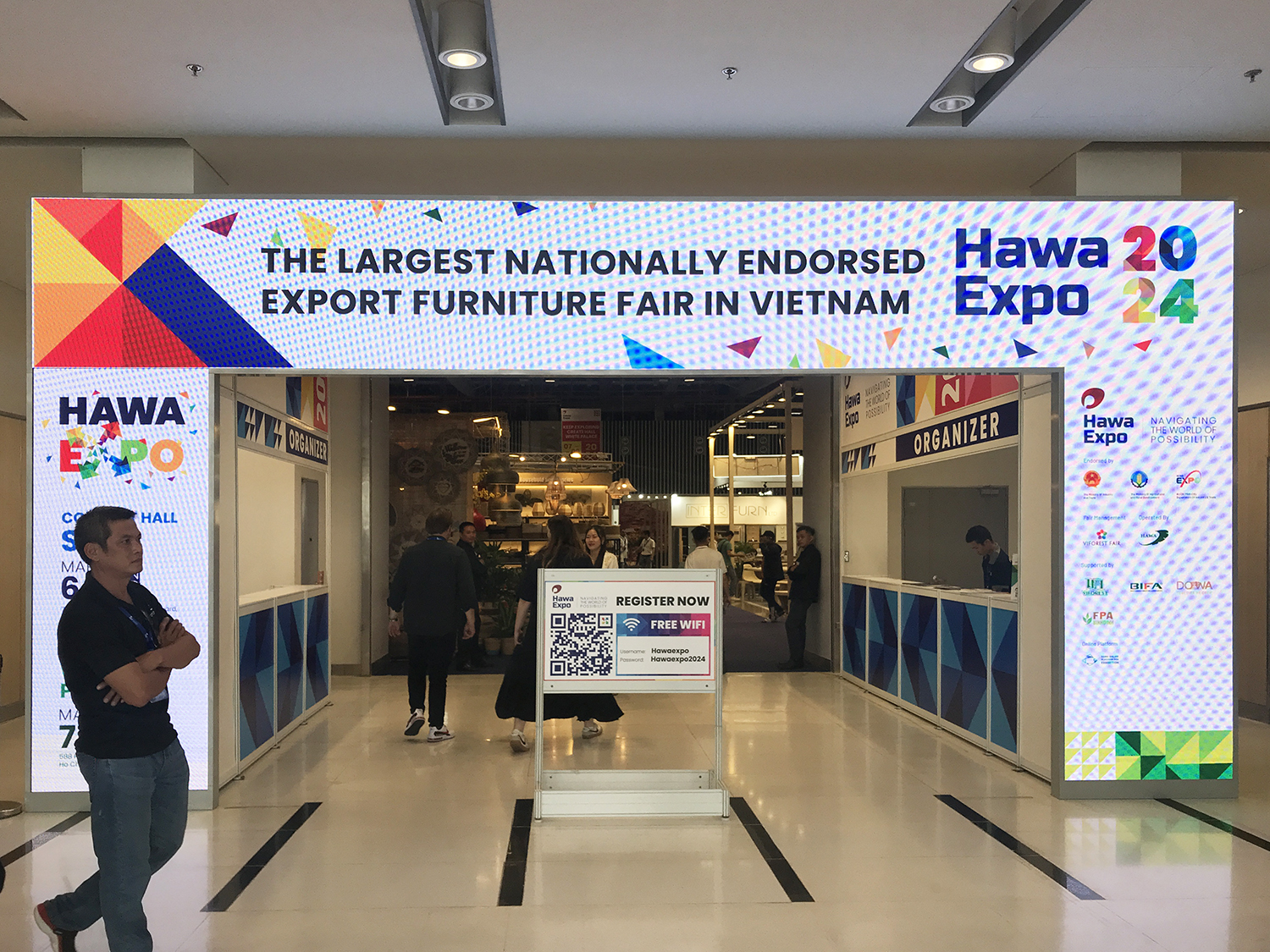 ベトナム国際家具見本市「HAWA Expo 2024」の視察