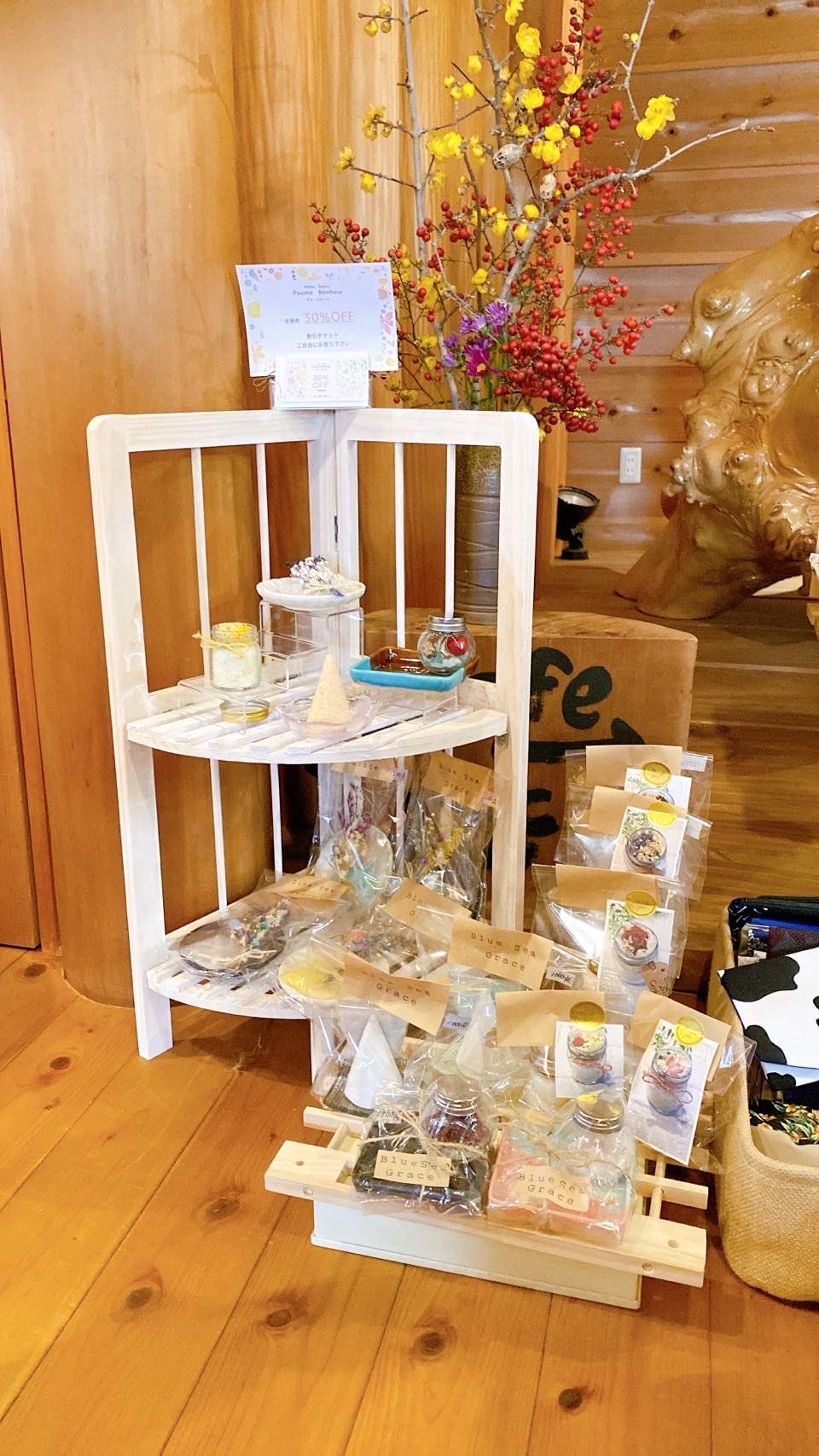 やっと商品を展示に❗️