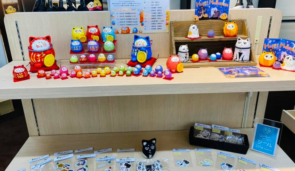 名古屋星ヶ丘三越６階「猫のアート展」に出店に伴う通販商品への影響の件