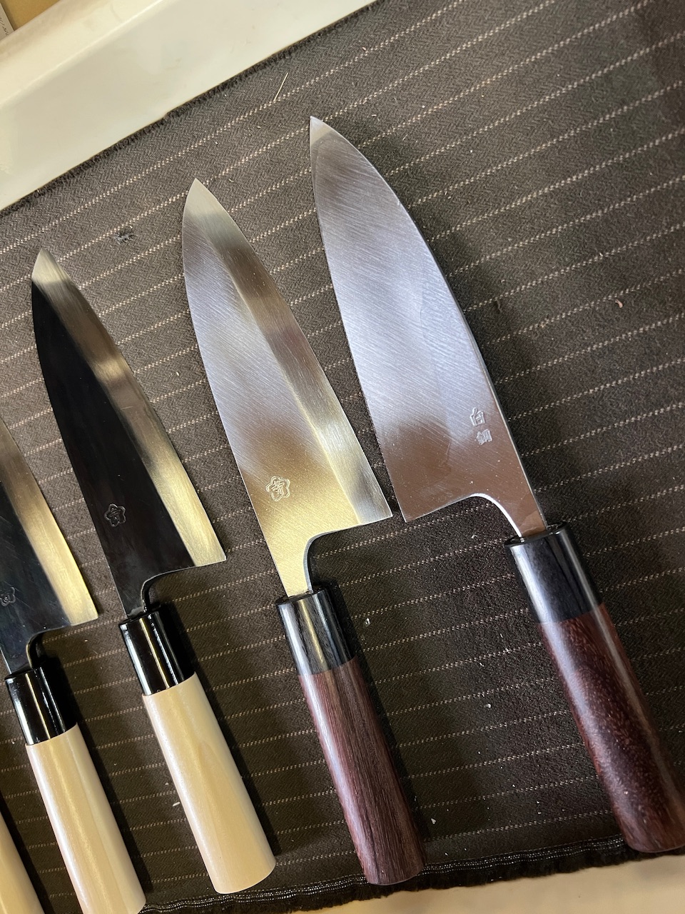 沸かし付け白二.5月GW岐阜関刃物会館  寺田屋