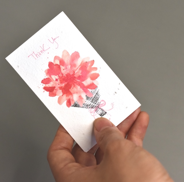 新商品「Thank you カード」「Thank you タグ」販売開始しました！