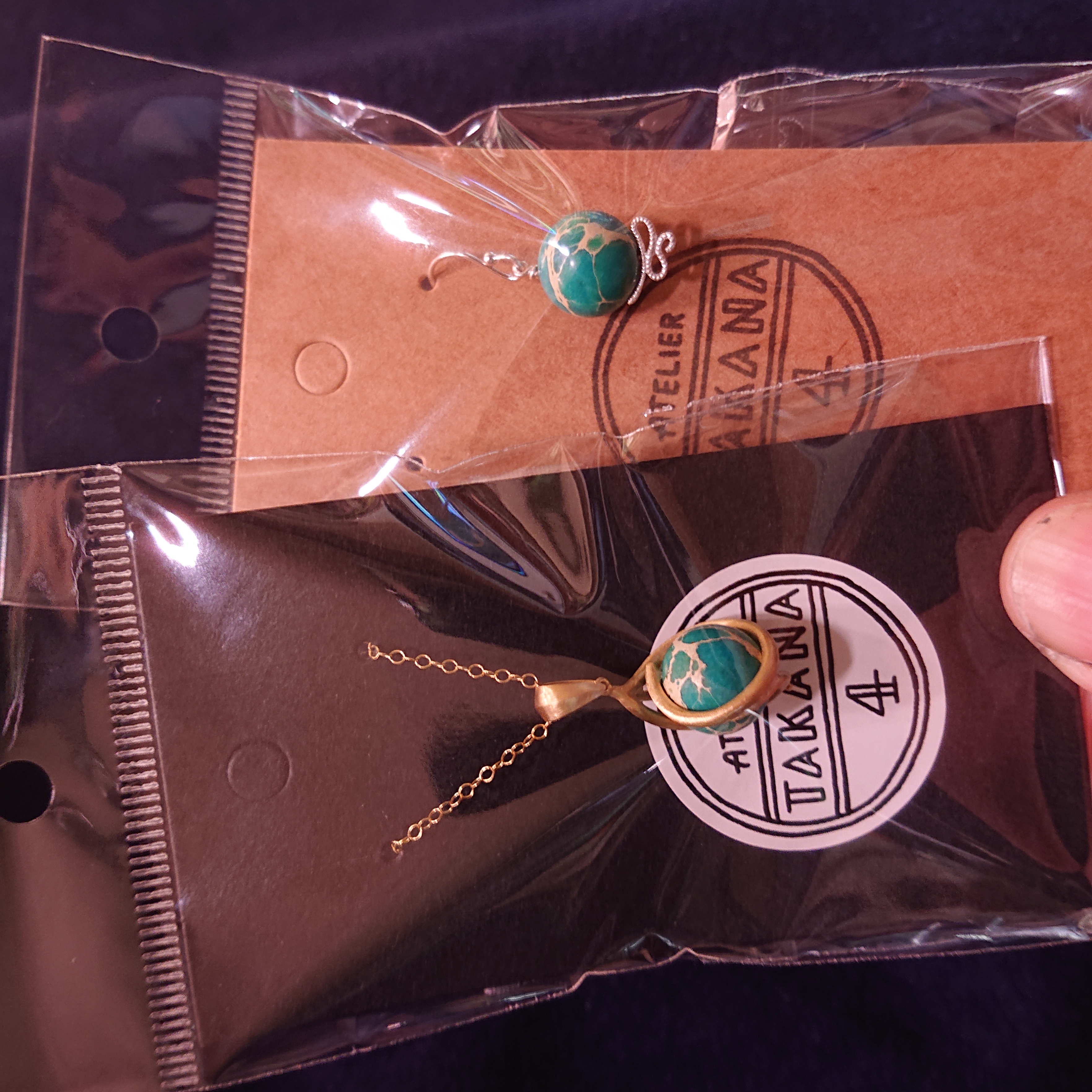 リピーターさまにカオリンのアクセサリーご購入頂きました！