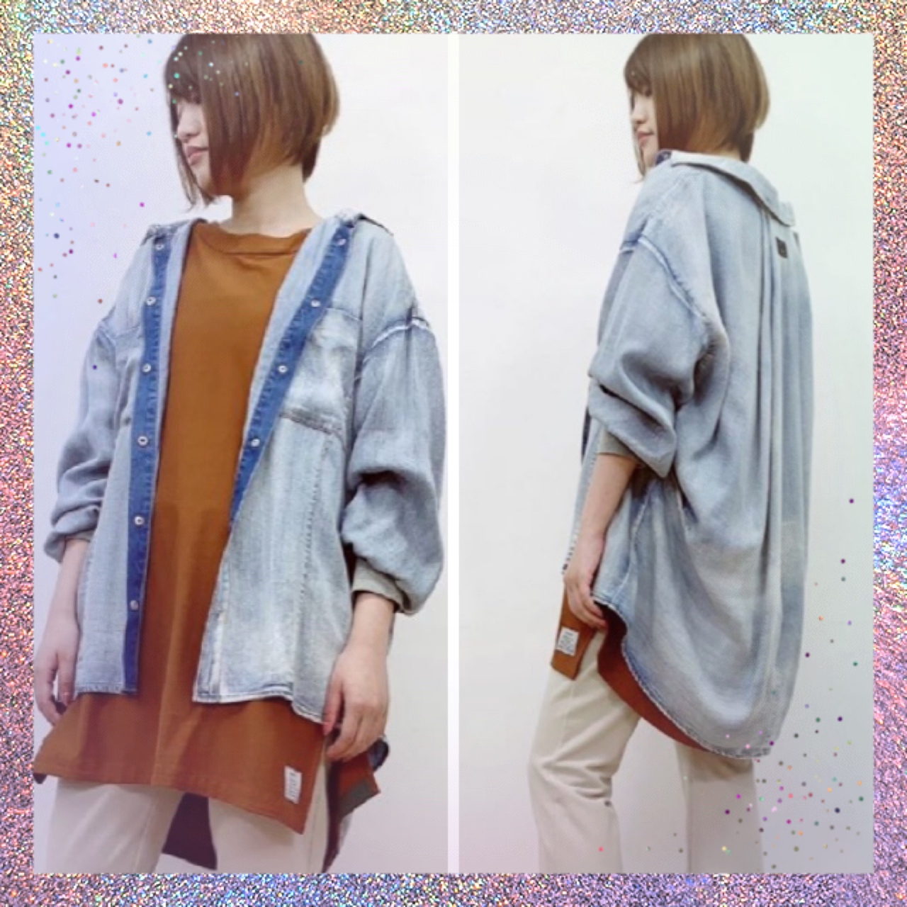 ayane秋物テンセルデニムシャツ入荷しましたよ❤️