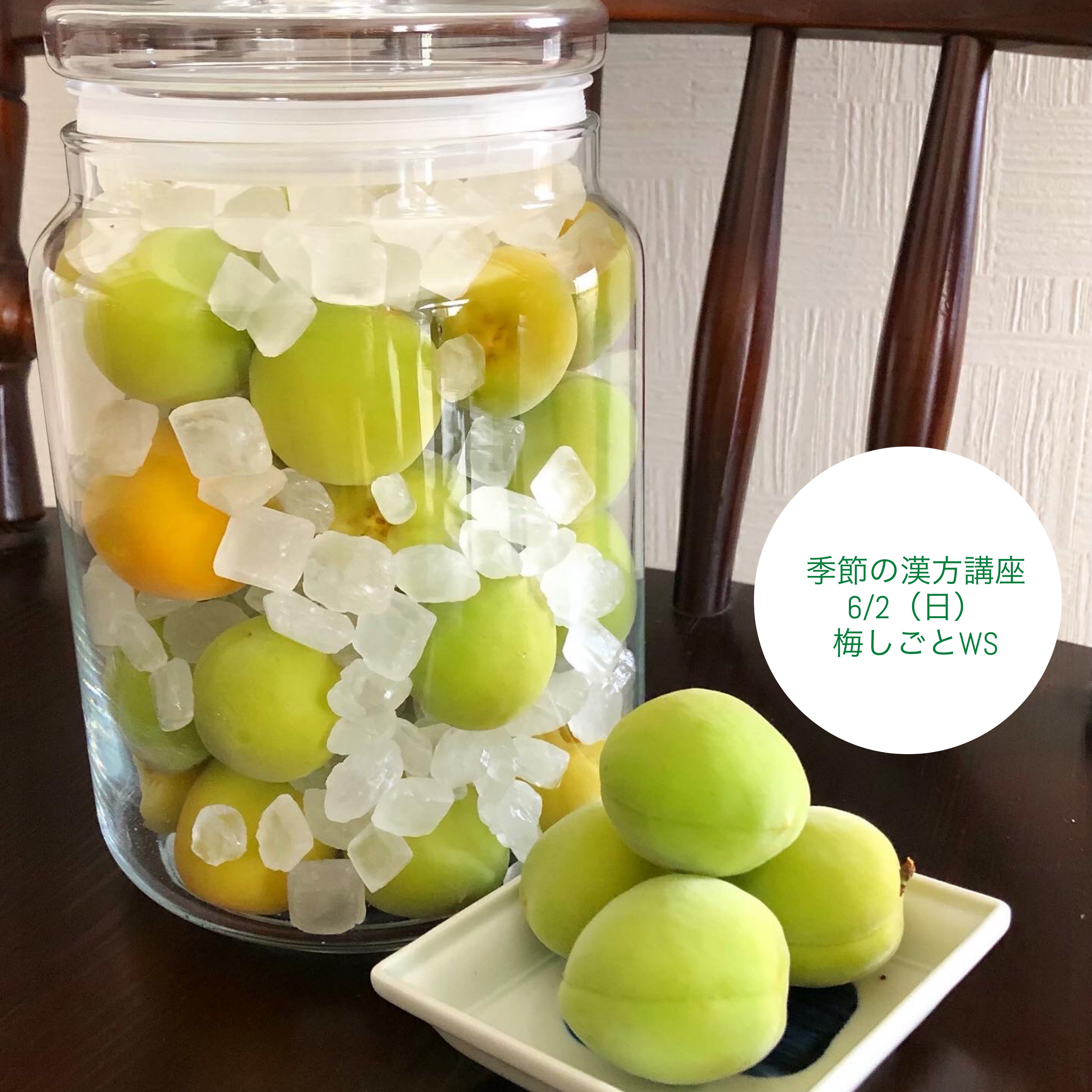 《梅しごとWS  》6/2(日)