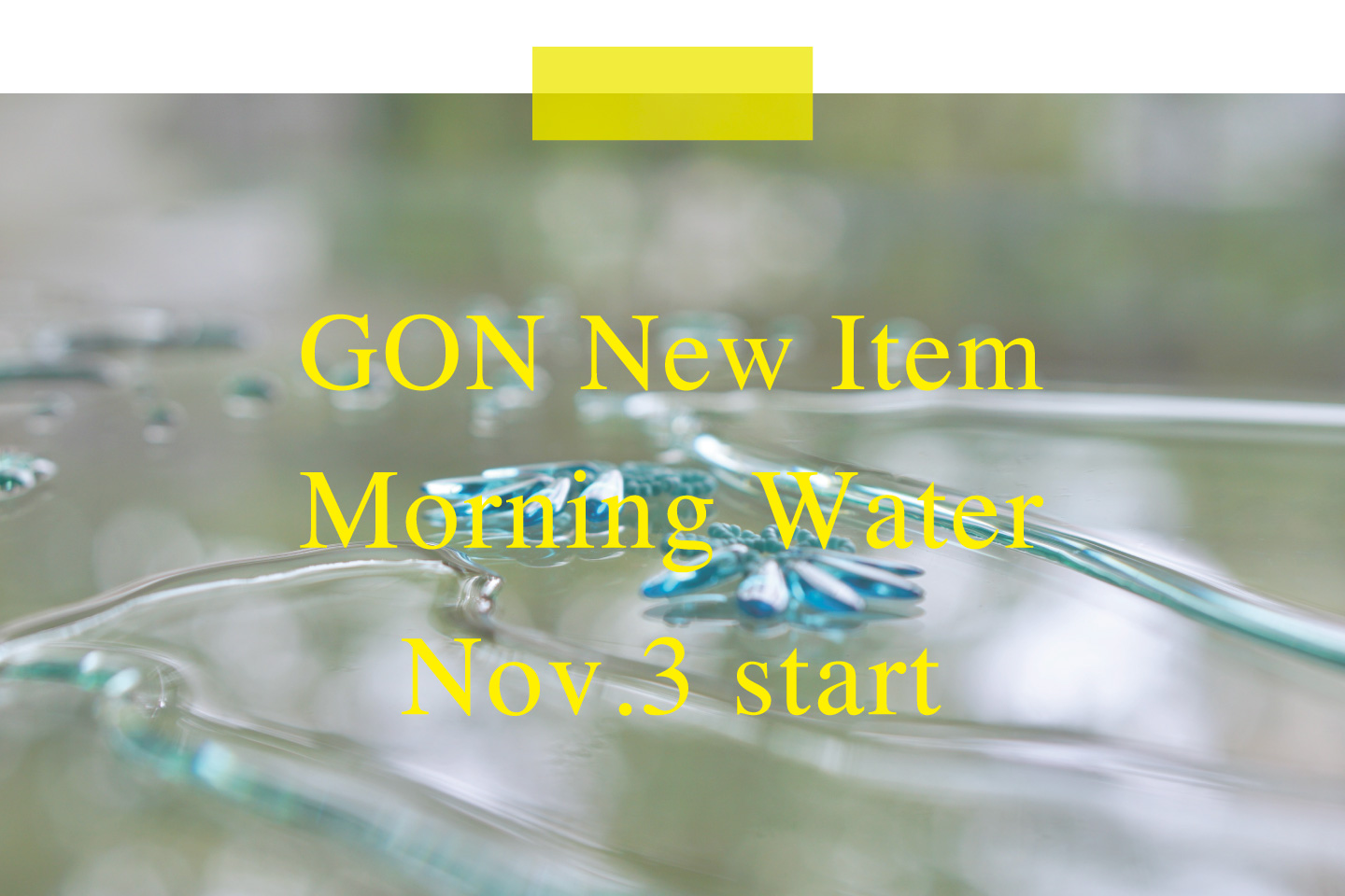 GON | New Item Start