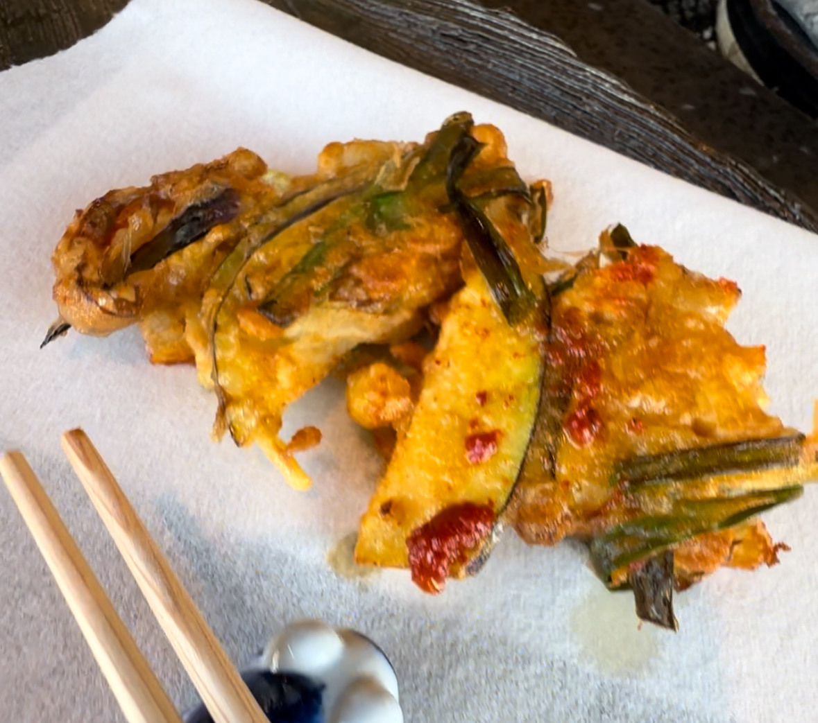 夏のかき揚げ