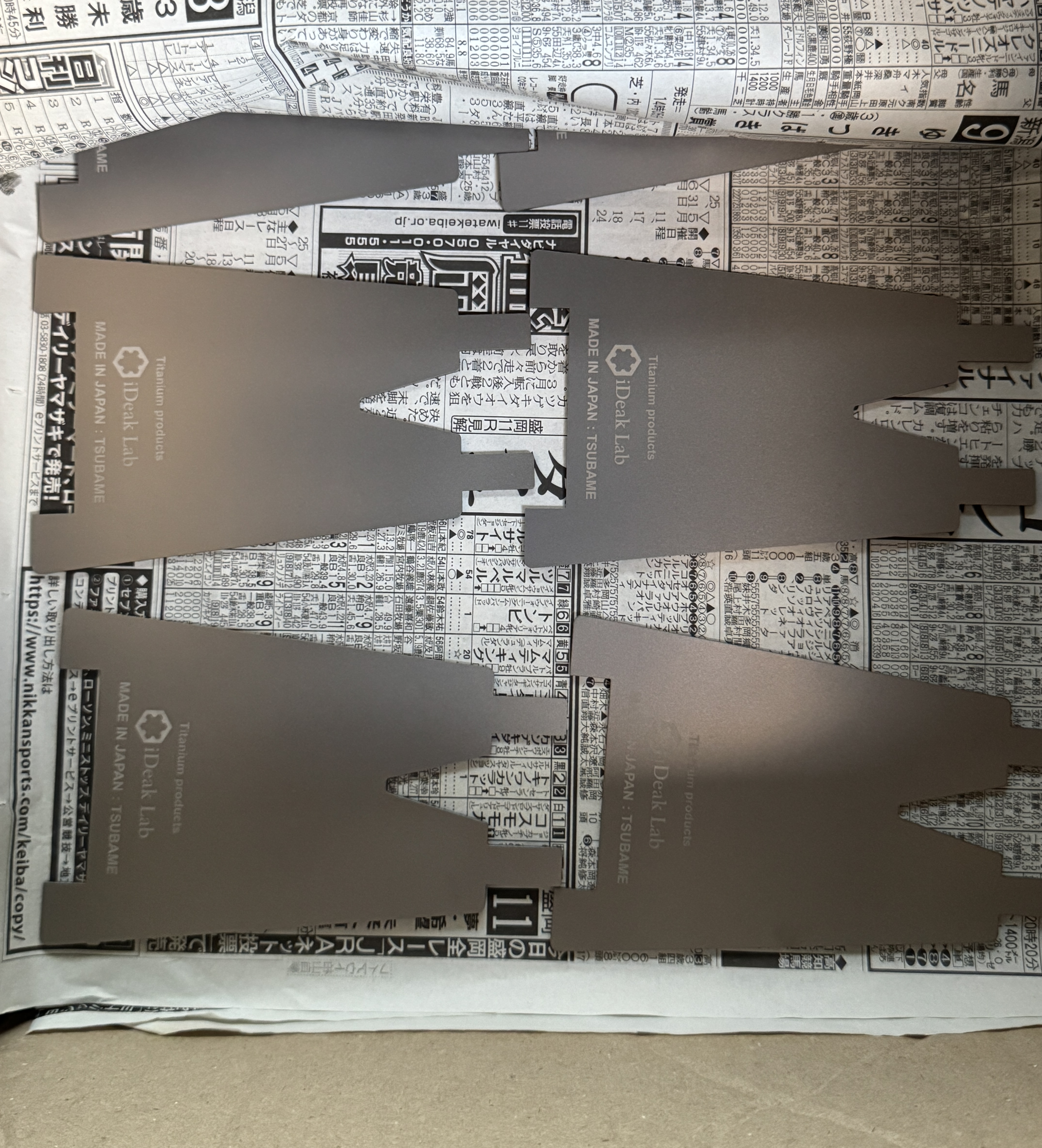 お待たせ致しました【Ti impact port】レーザー刻印仕様は11月16日から販売開始です。