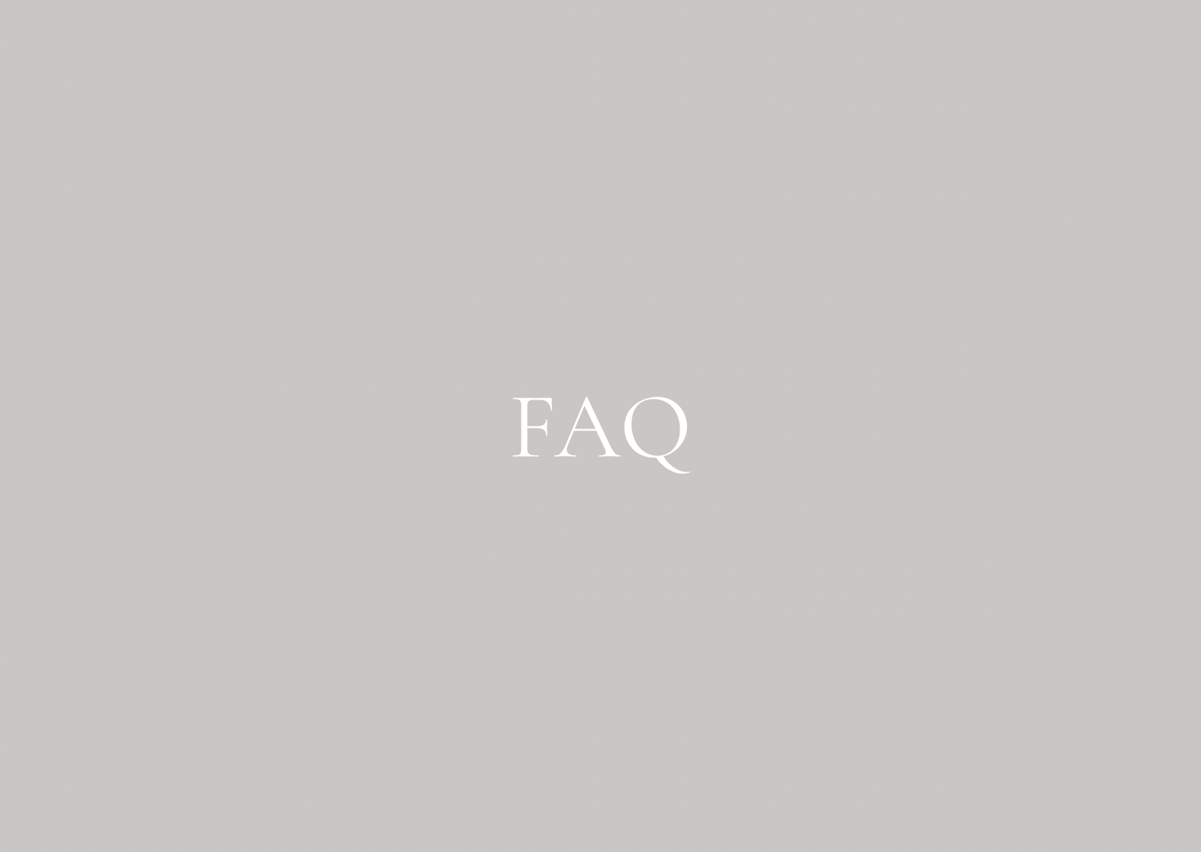 FAQ｜よくある質問