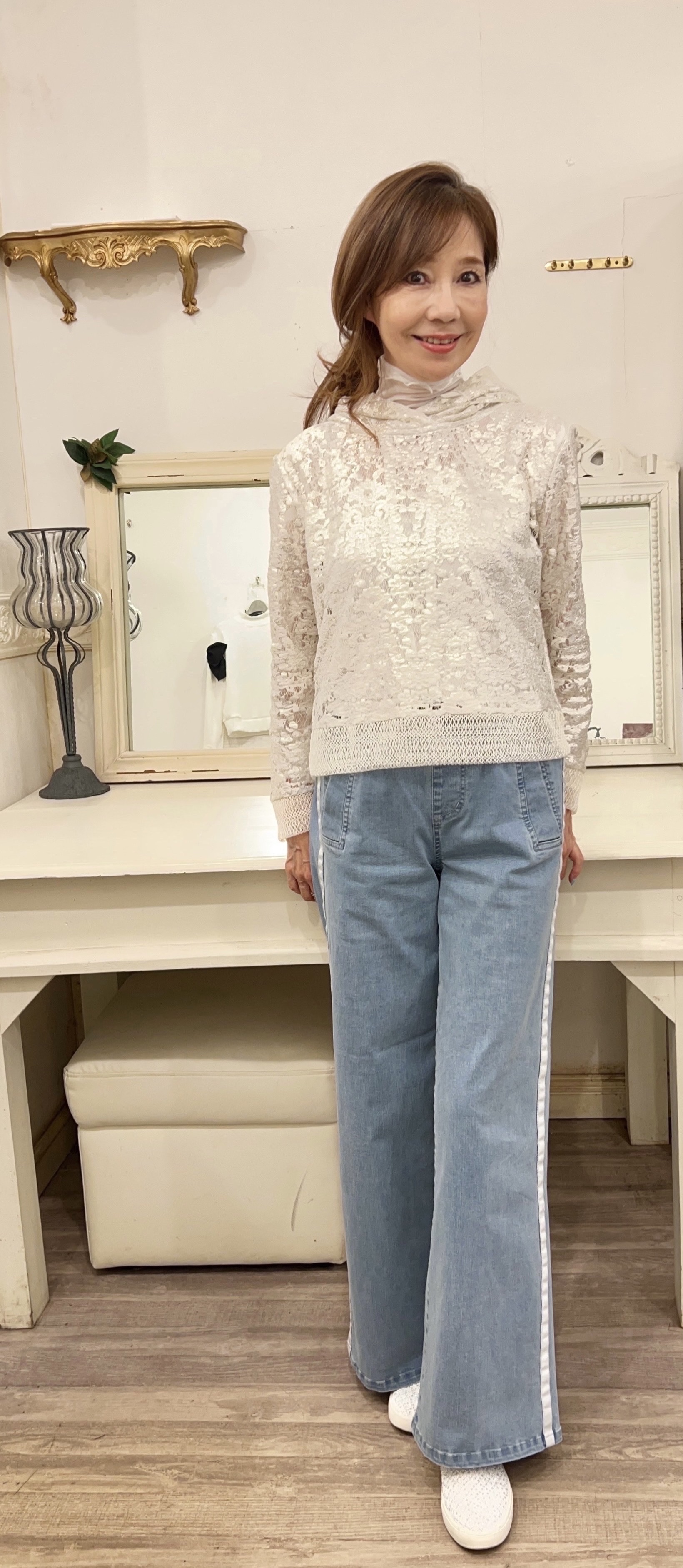 サイドラインデニム♡