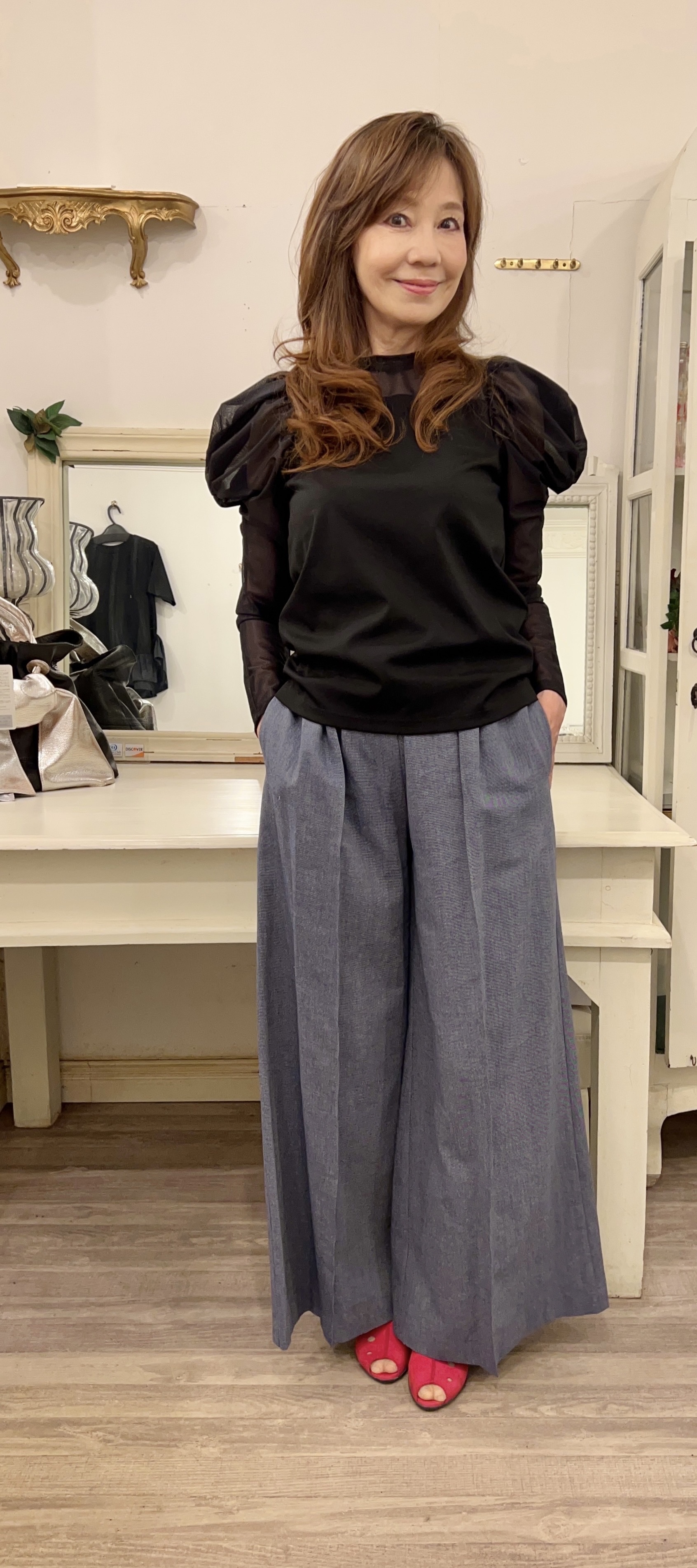 ヒロミシスルの新作ワイドパンツ♡