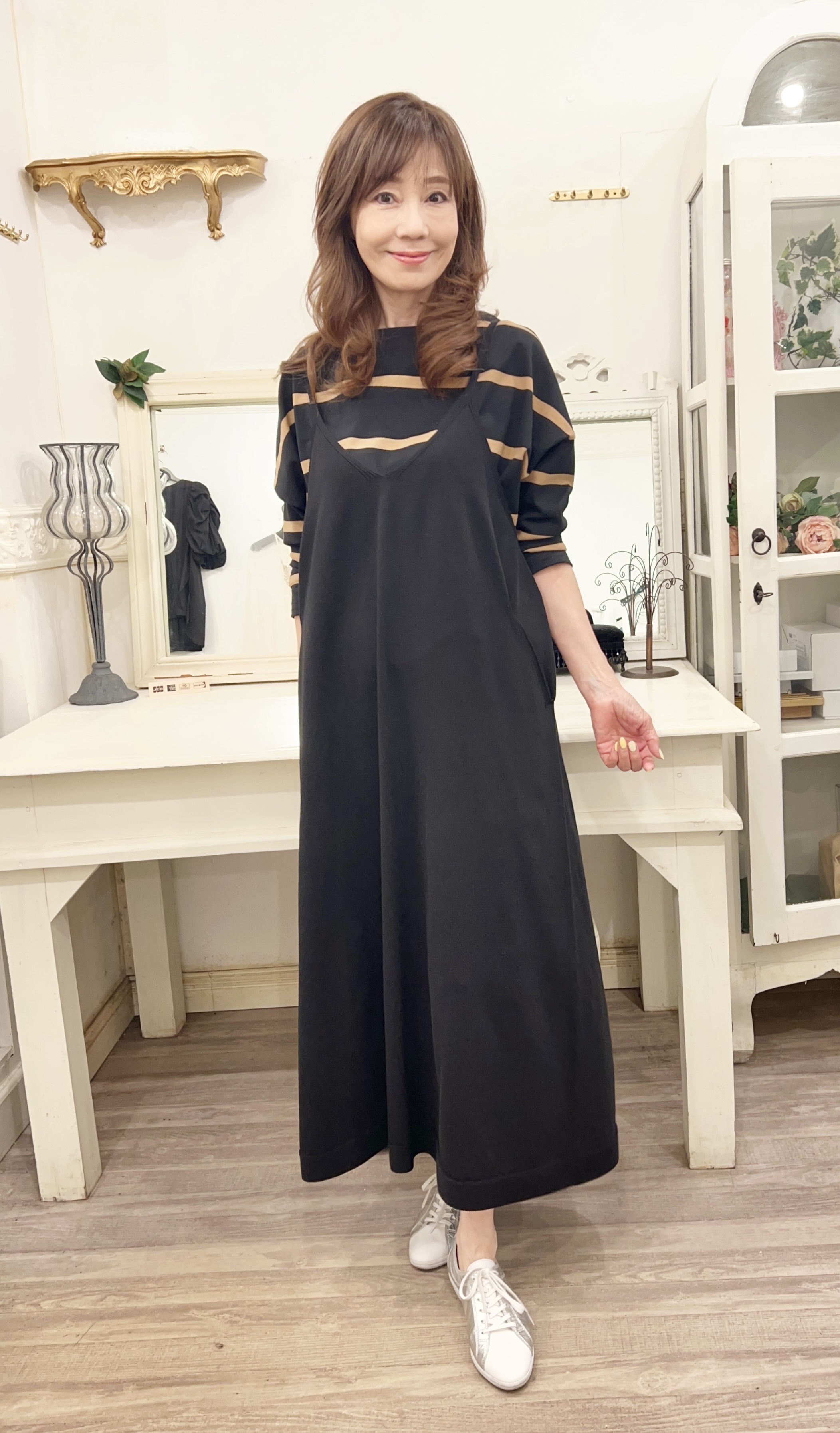 & DEARのストラップワンピース♡