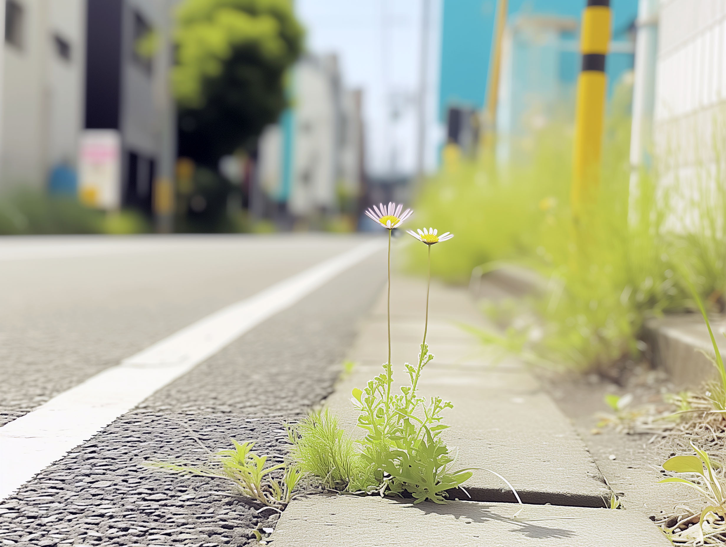 すきまの花たち