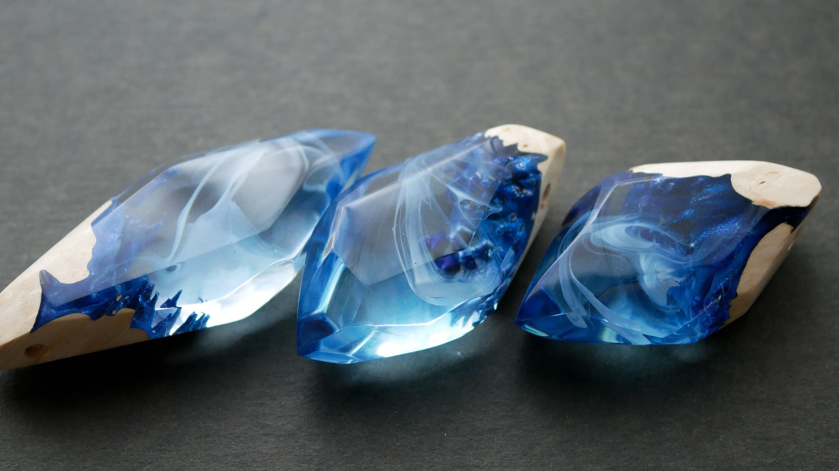「彩金青」3点を制作しました♪