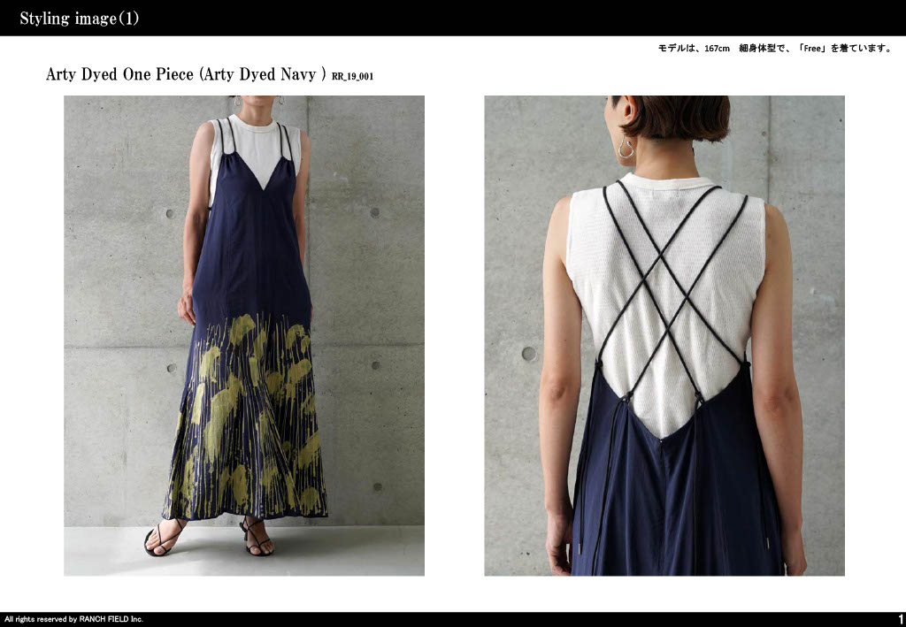 LADIES　〈RUMBLERED〉次の春夏物のご紹介です。